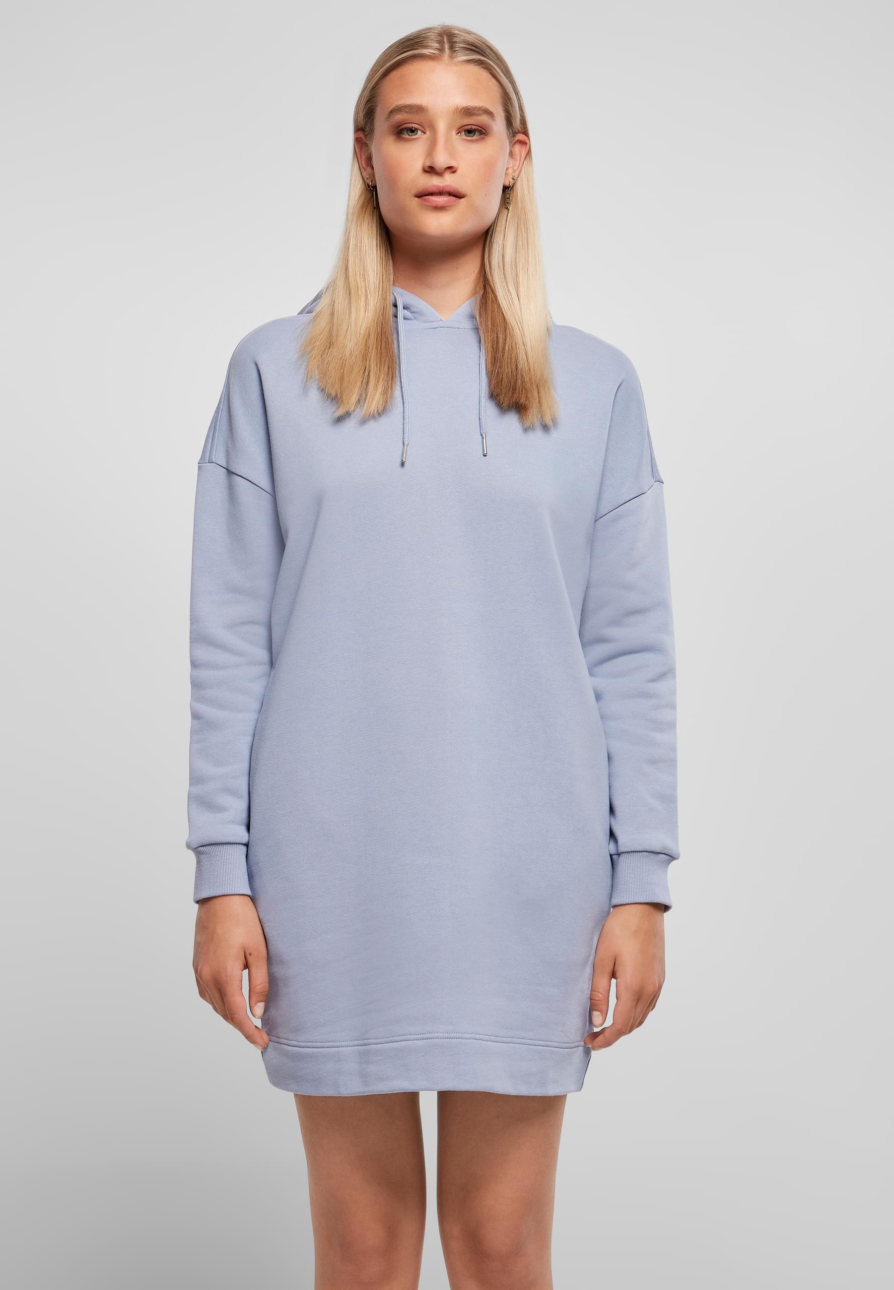 URBAN CLASSICS Shirtkleid »Urban Classics Damen Ladies Organic Oversized Terry Hoody Dress«, (1 tlg.)