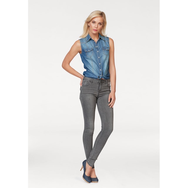 Arizona Skinny-fit-Jeans »Ultra-Stretch«, Mid Waist bestellen | BAUR