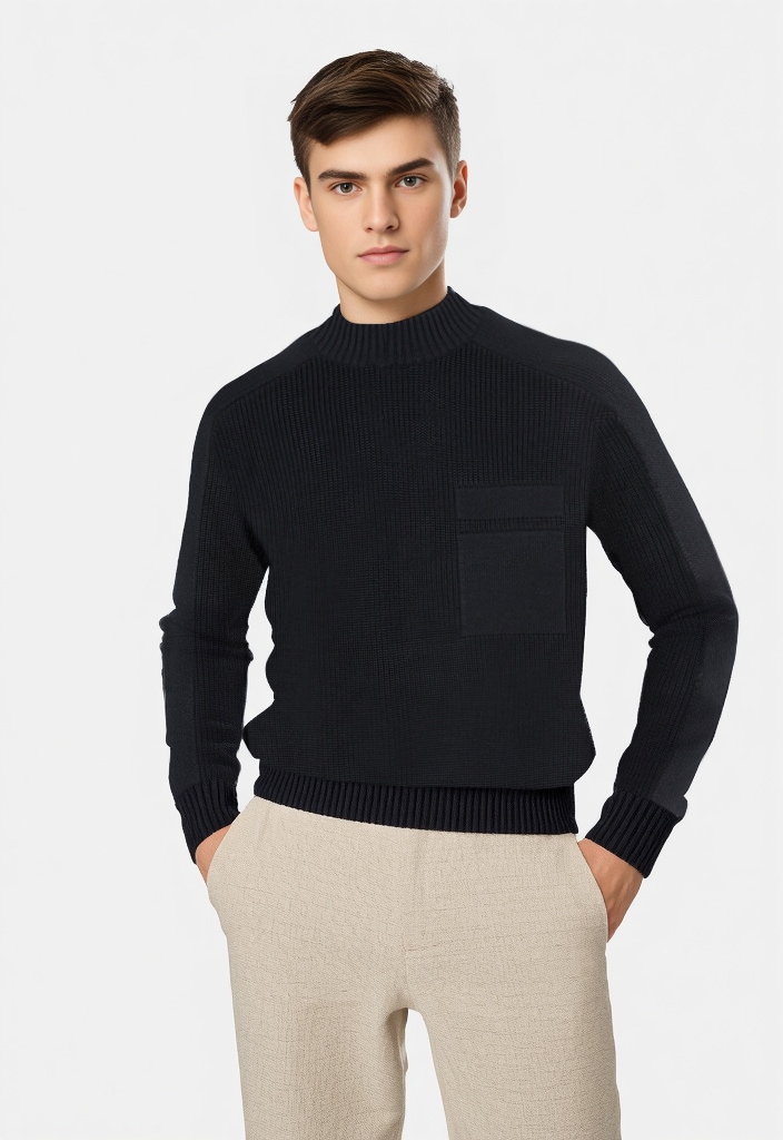 BOSS ORANGE Strickpullover "Andern" Rundhalsausschnitt, relaxed fit, Strick günstig online kaufen