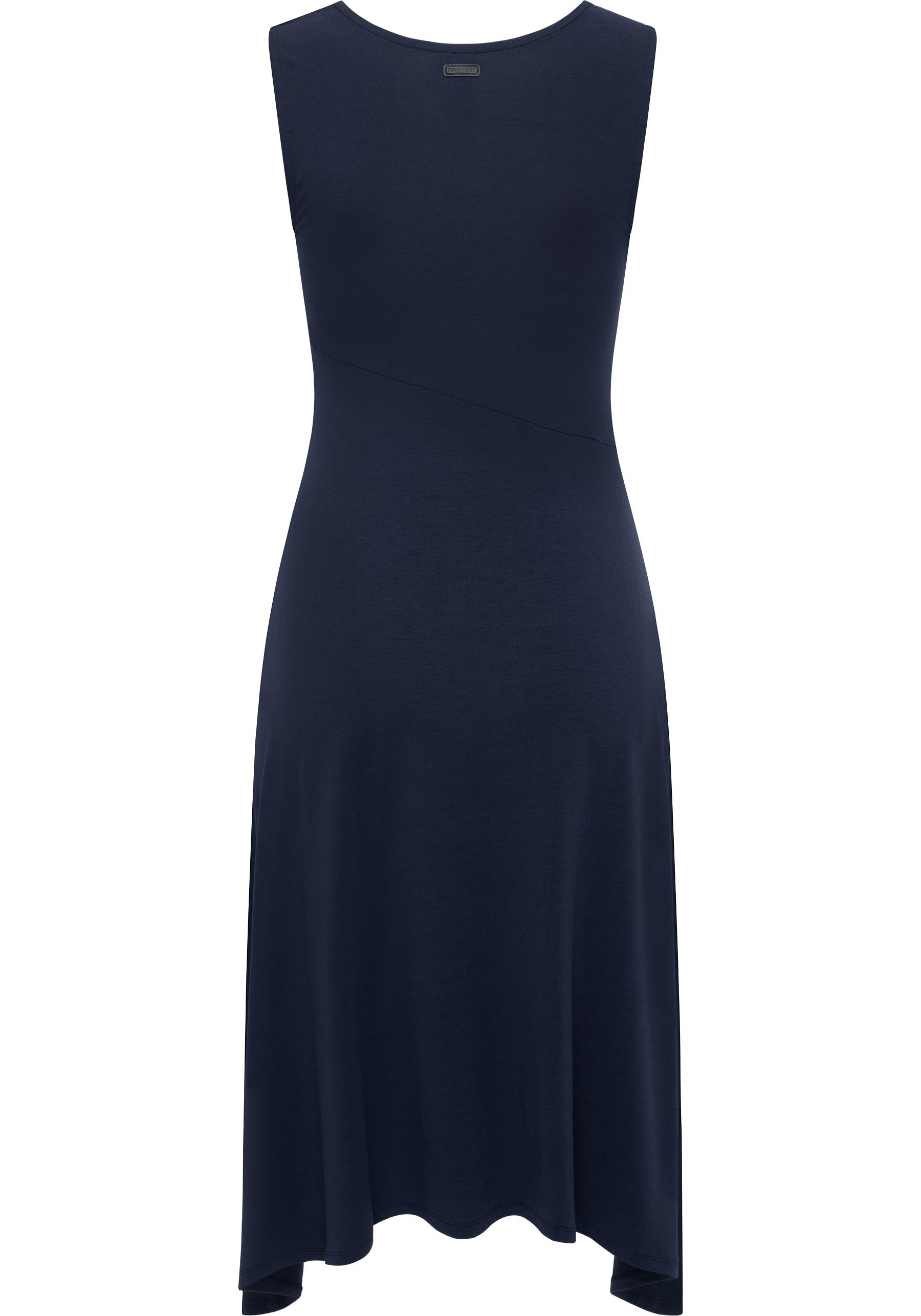 Ragwear Sommerkleid »Fidda«, leichtes Jersey-Kleid mit Taillengürtel