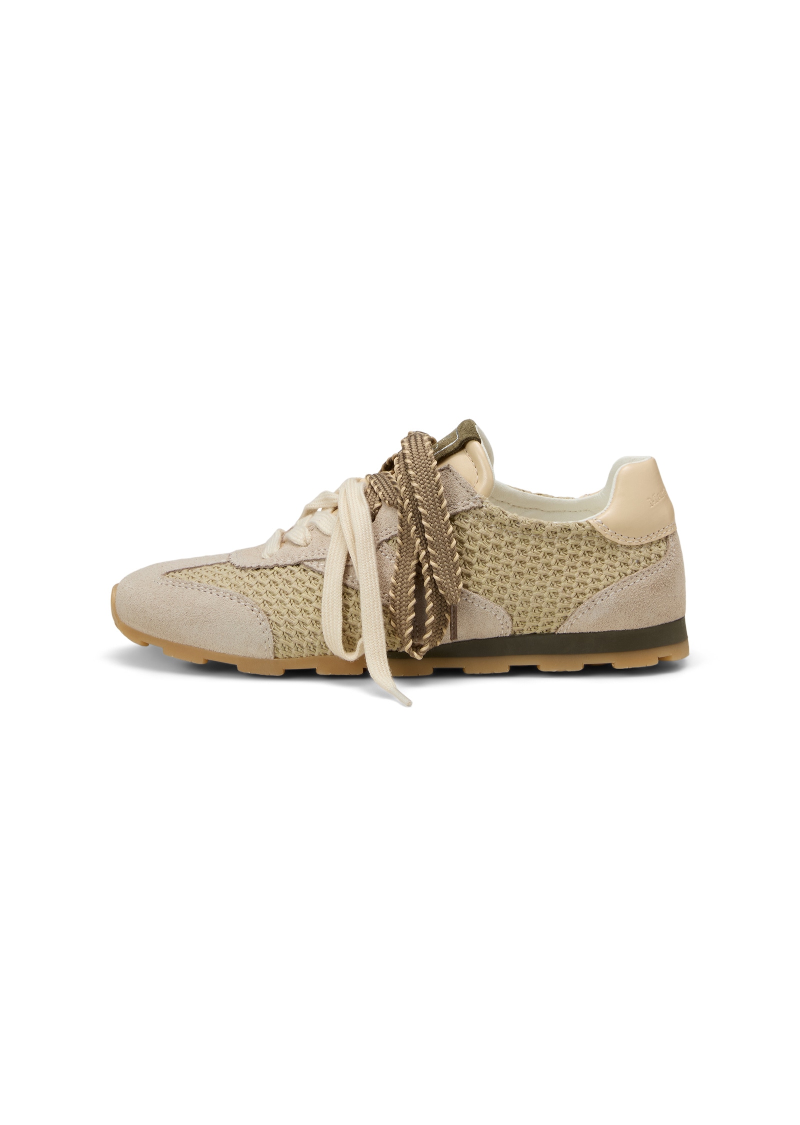 Marc O'Polo Sneaker »in luftiger Häkeloptik mit Leder«