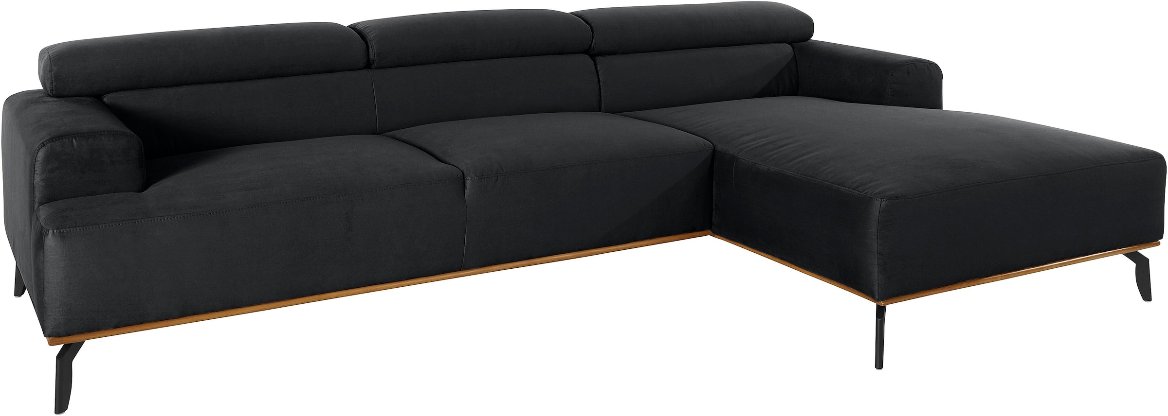 Places of Style Ecksofa "Carlo L-Form", Kopfteilverstellung günstig online kaufen