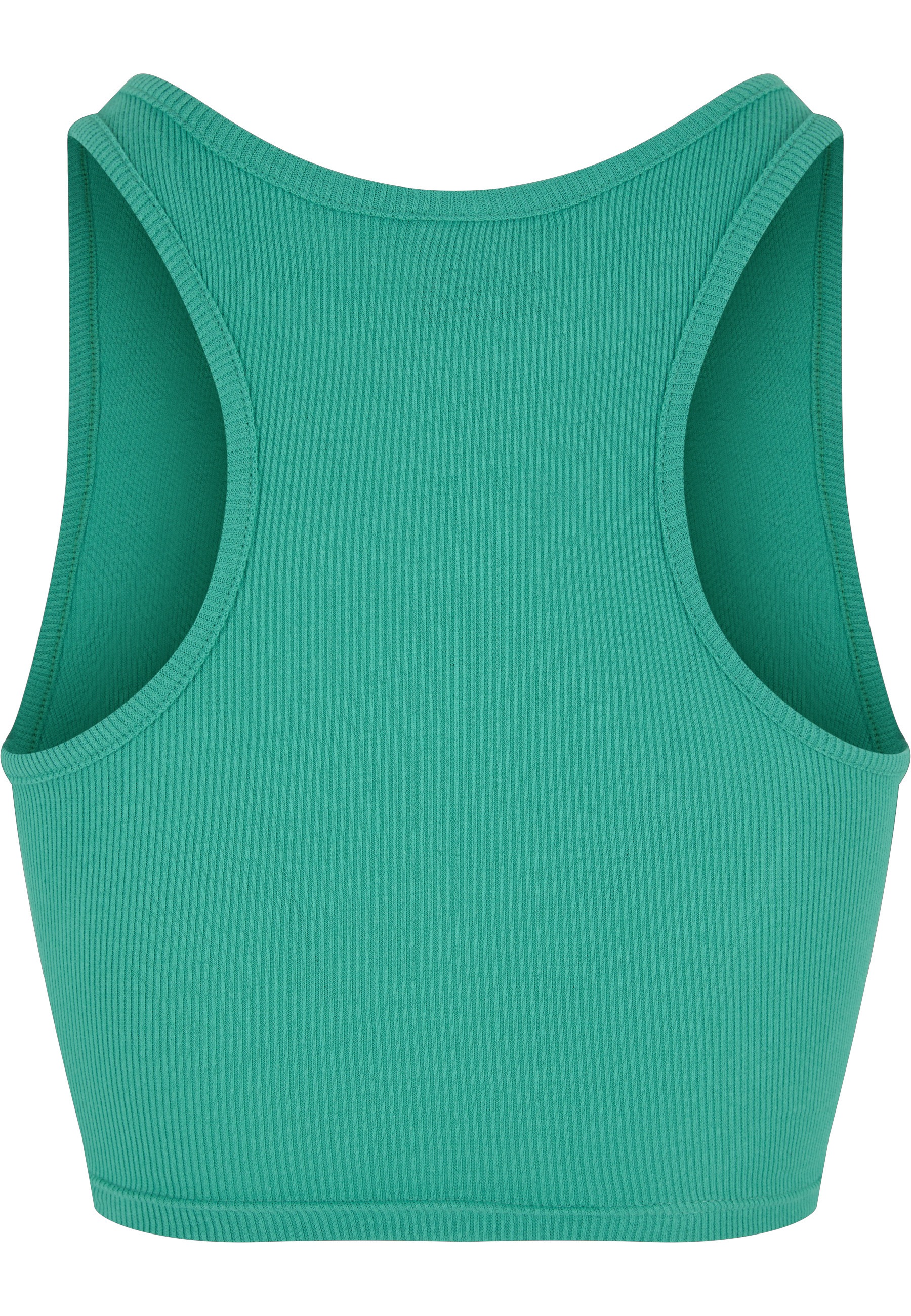 URBAN CLASSICS Tanktop "Urban Classics Damen Ladies Cropped Rib Top" 1 Stk. günstig online kaufen