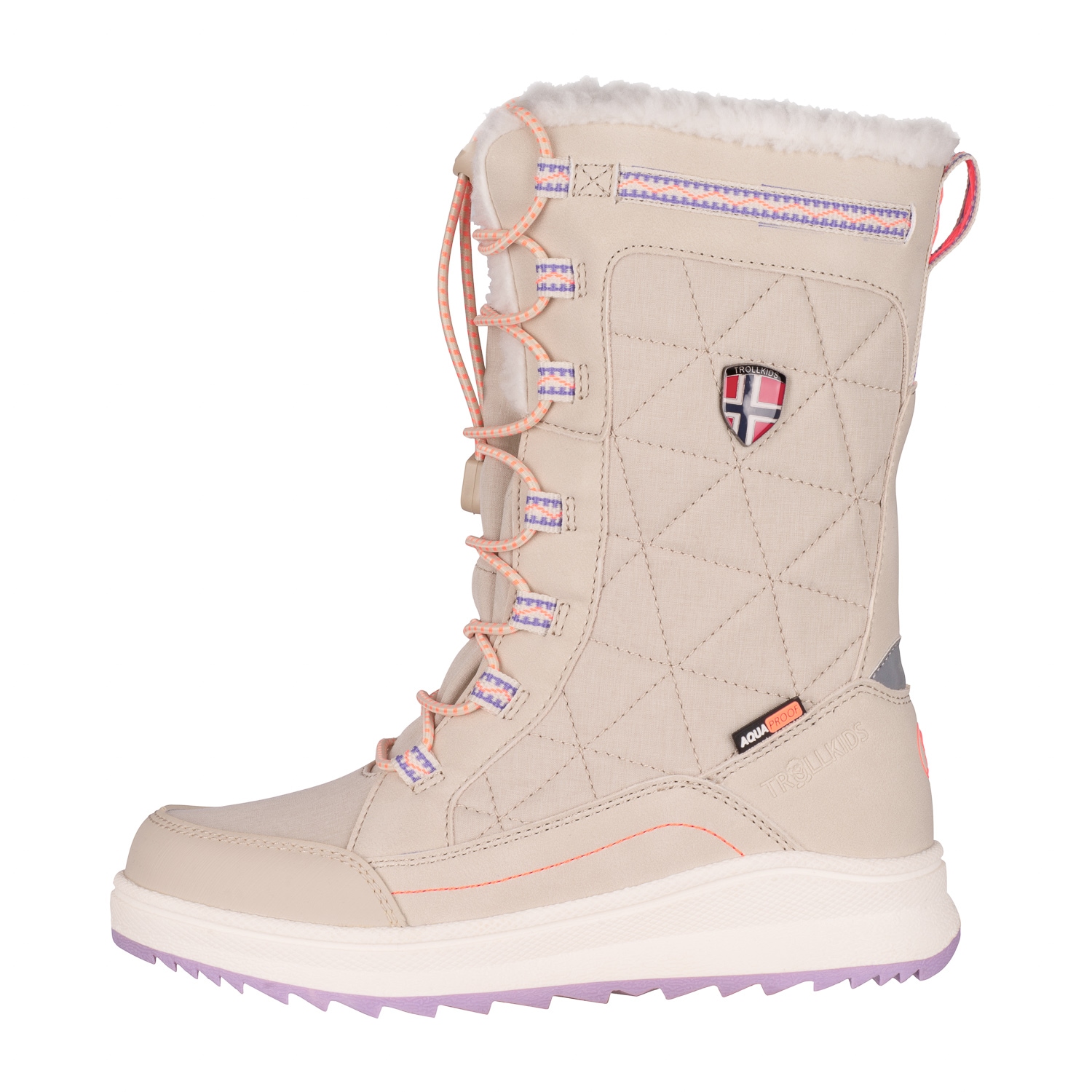 TROLLKIDS Winterstiefel »GIRLS ARENDAL WINTER BOOTS PRO«  wasserdicht, mit profiliertem Gummi-Laufsohlenmaterial