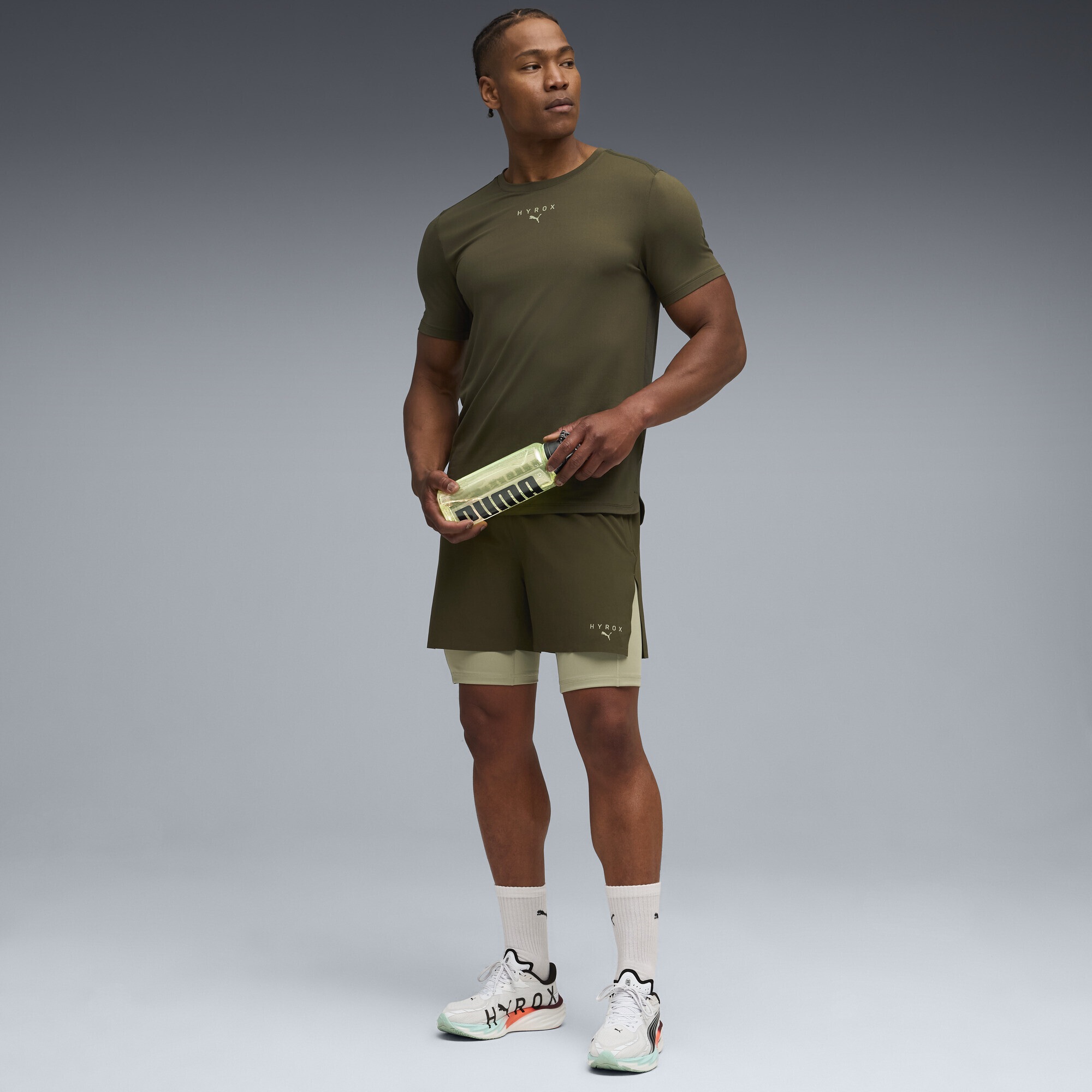 PUMA Trainingsshorts »PUMA x HYROX 2-in-1-Trainingsshorts Herren«