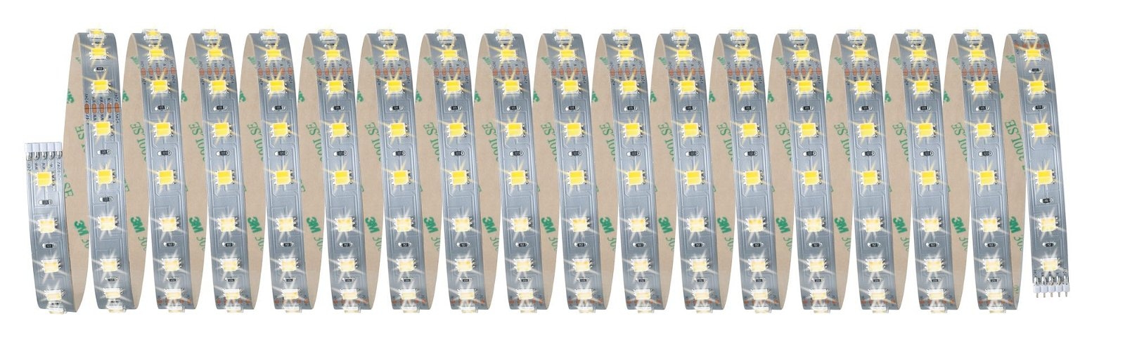 Paulmann LED-Streifen »MaxLED Basisset 10m 47W 230/24V 80VA Silber Kunststoff«, 1 St.-flammig, Bluetooth, TunableWhite