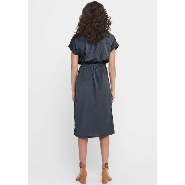 ONLY Hemdblusenkleid »ONLHANNOVER S/S SHIRT DRESS NOOS WVN« bestellen | BAUR