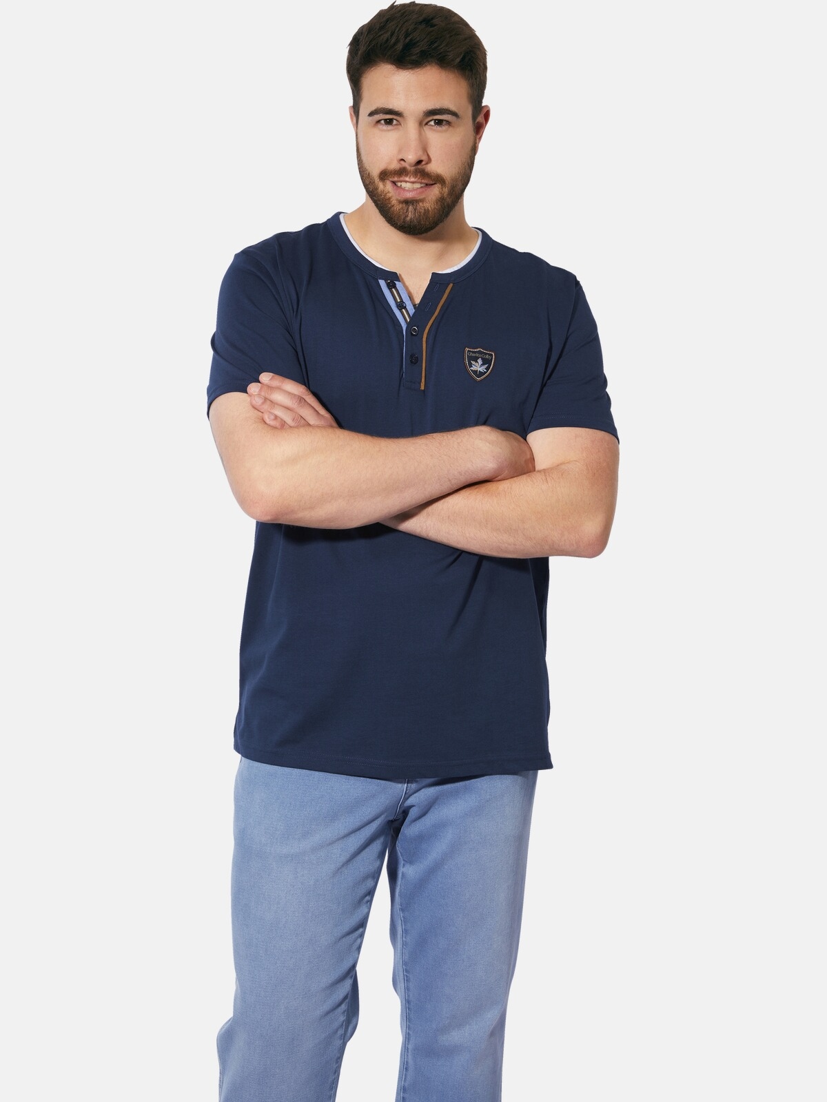 Charles Colby T-Shirt "T-Shirt EARL LUDUVON" 1 Stk. günstig online kaufen