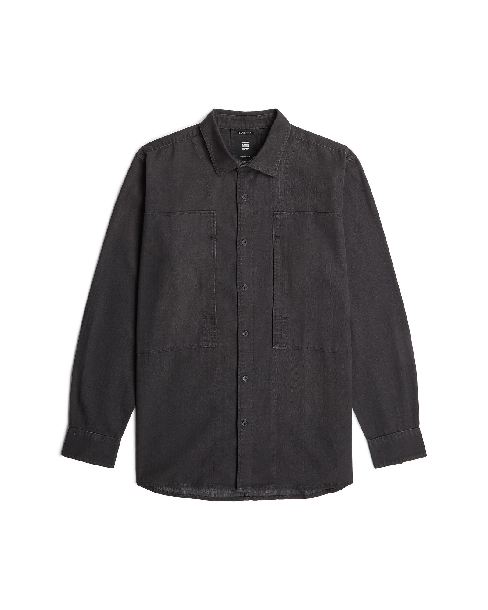 G-STAR Langarmshirt »Panelled Pocket Regular Shirt«