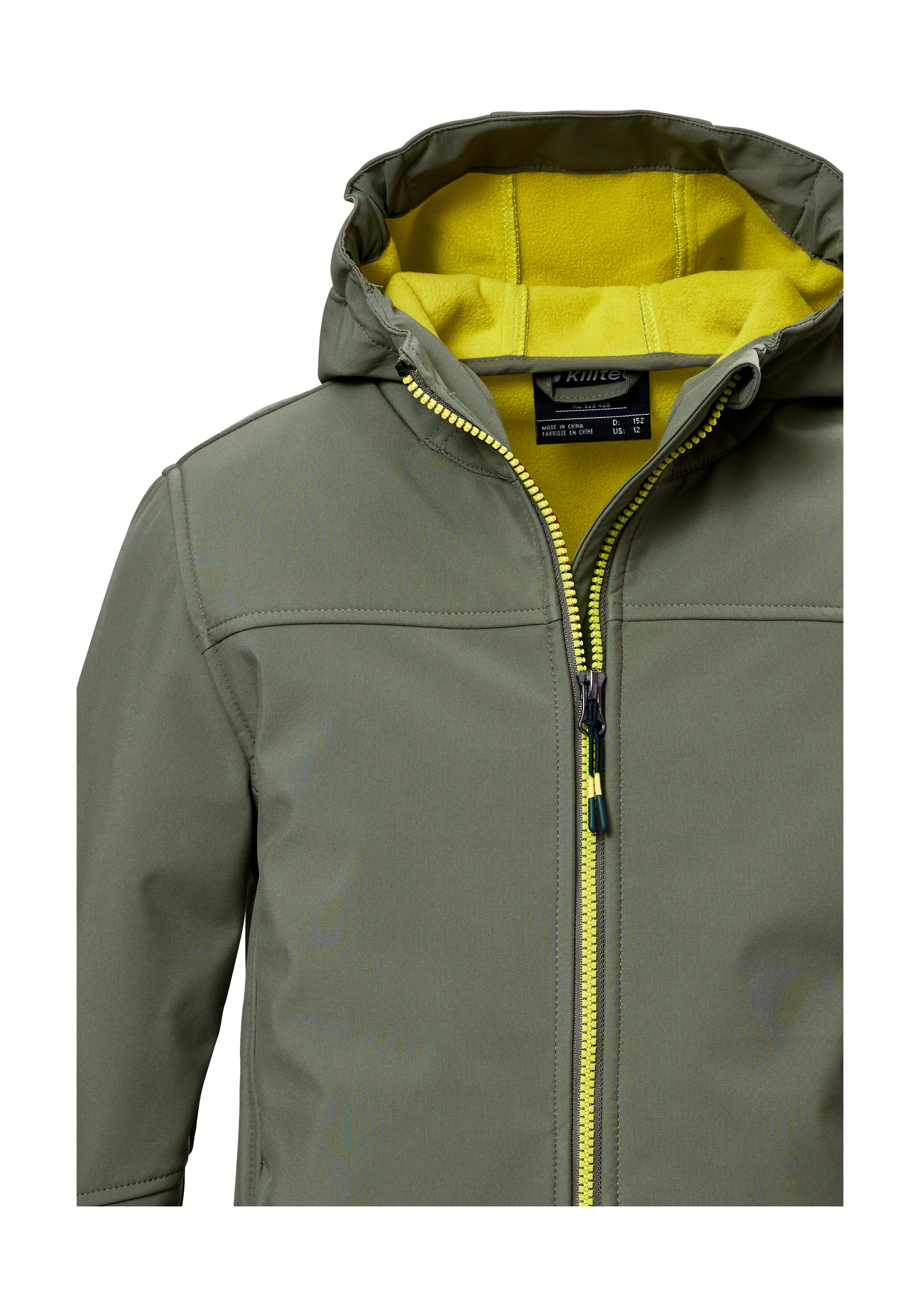Thumbnail - Killtec Softshelljacke "KOW 366 BYS SFTSHLL JCKT", Wasserabweisende Softshelljacke mit Fleece, Kapuze und Reflektoren