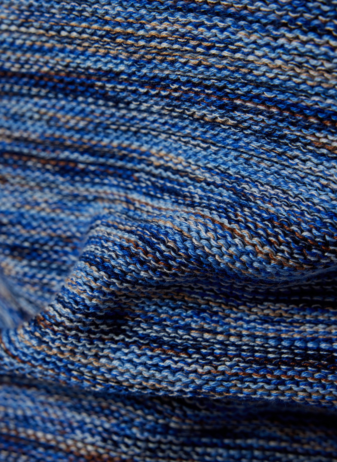 Rabe Strickpullover, in melierter Streifen-Optik