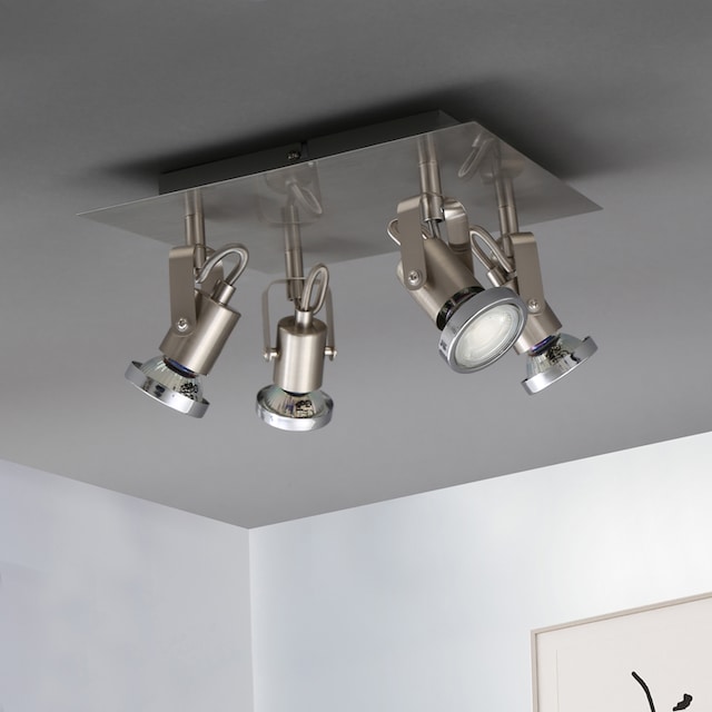 Spotlights, Deckenleuchte, 400lm 4 modern, inkl. Design- BAUR | LED Spot-Lampe, B.K.Licht Deckenstrahler, 5W flammig-flammig, kaufen