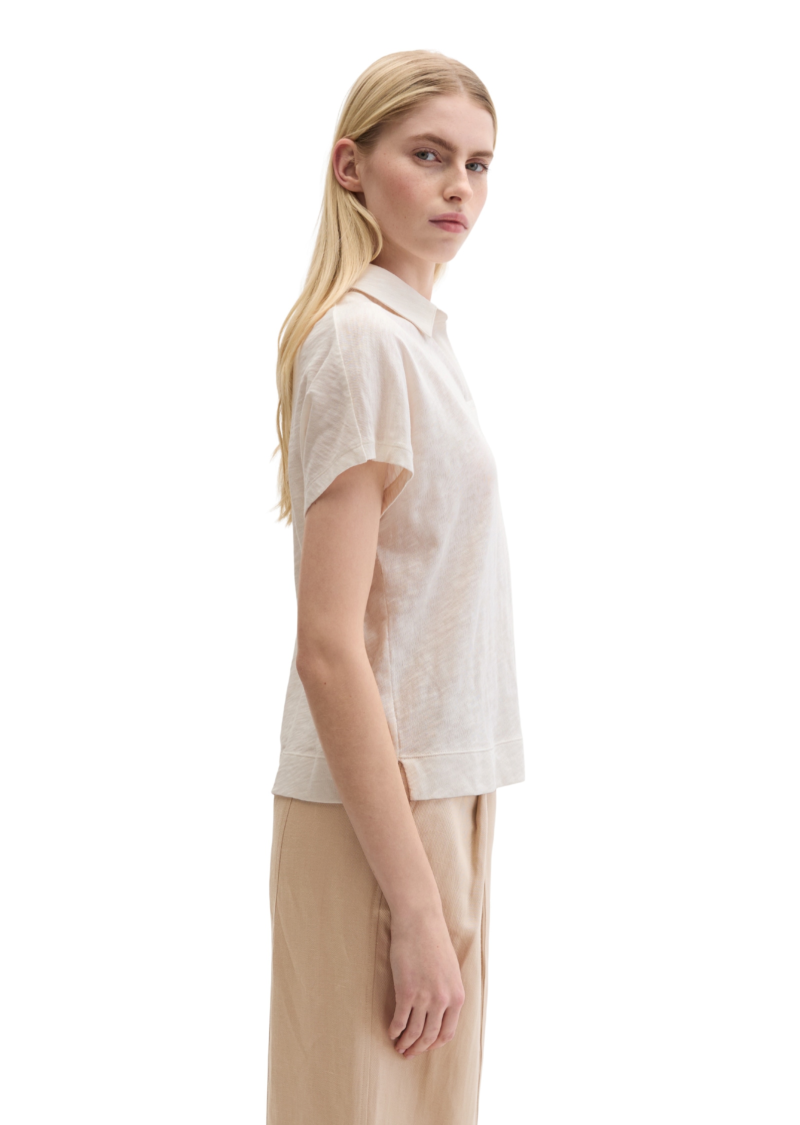 Marc O'Polo Poloshirt »aus Slub Jersey«