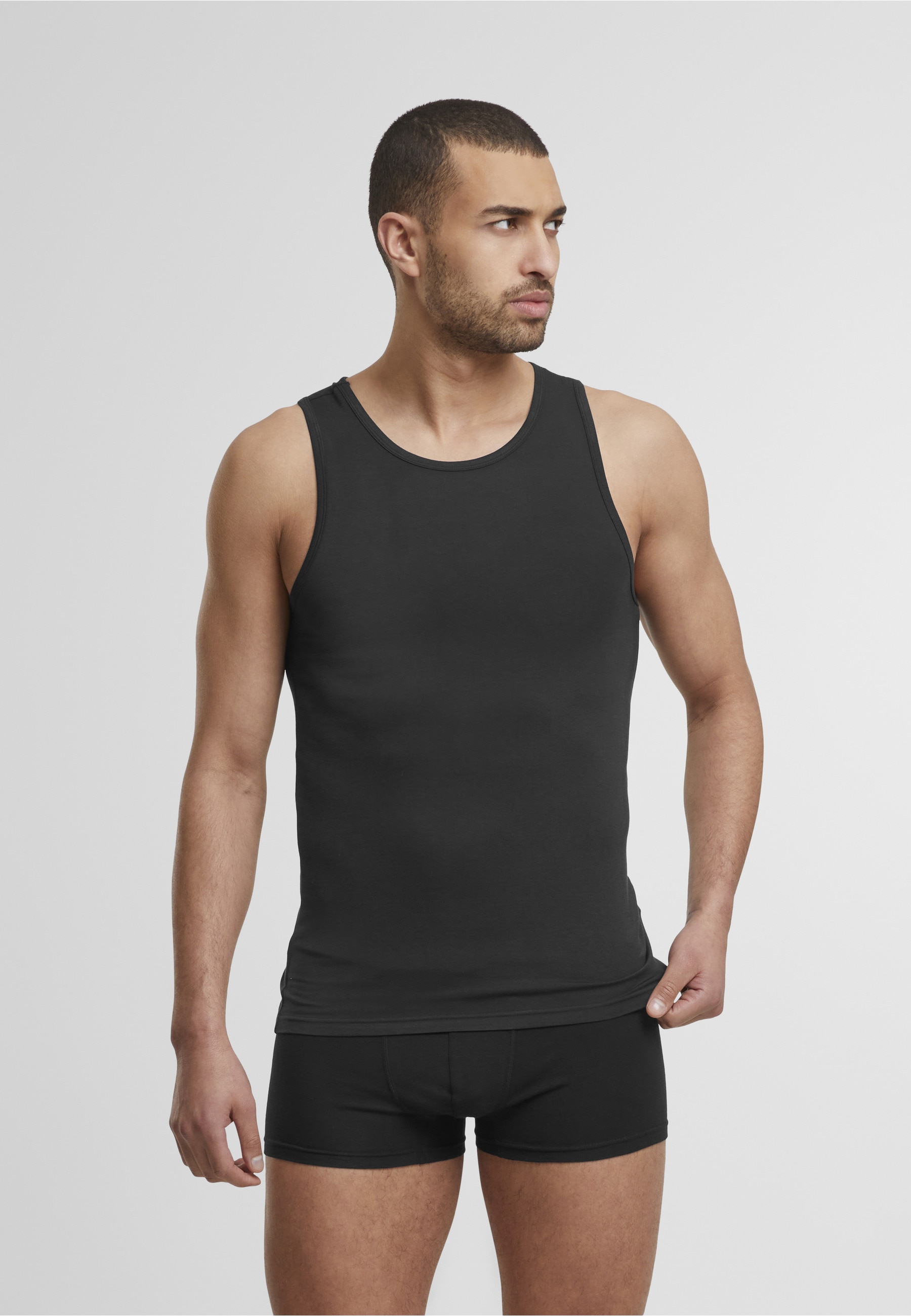 URBAN CLASSICS Achseltop »Urban Classics Bamboo Basic Tank Top 2-Pack«
