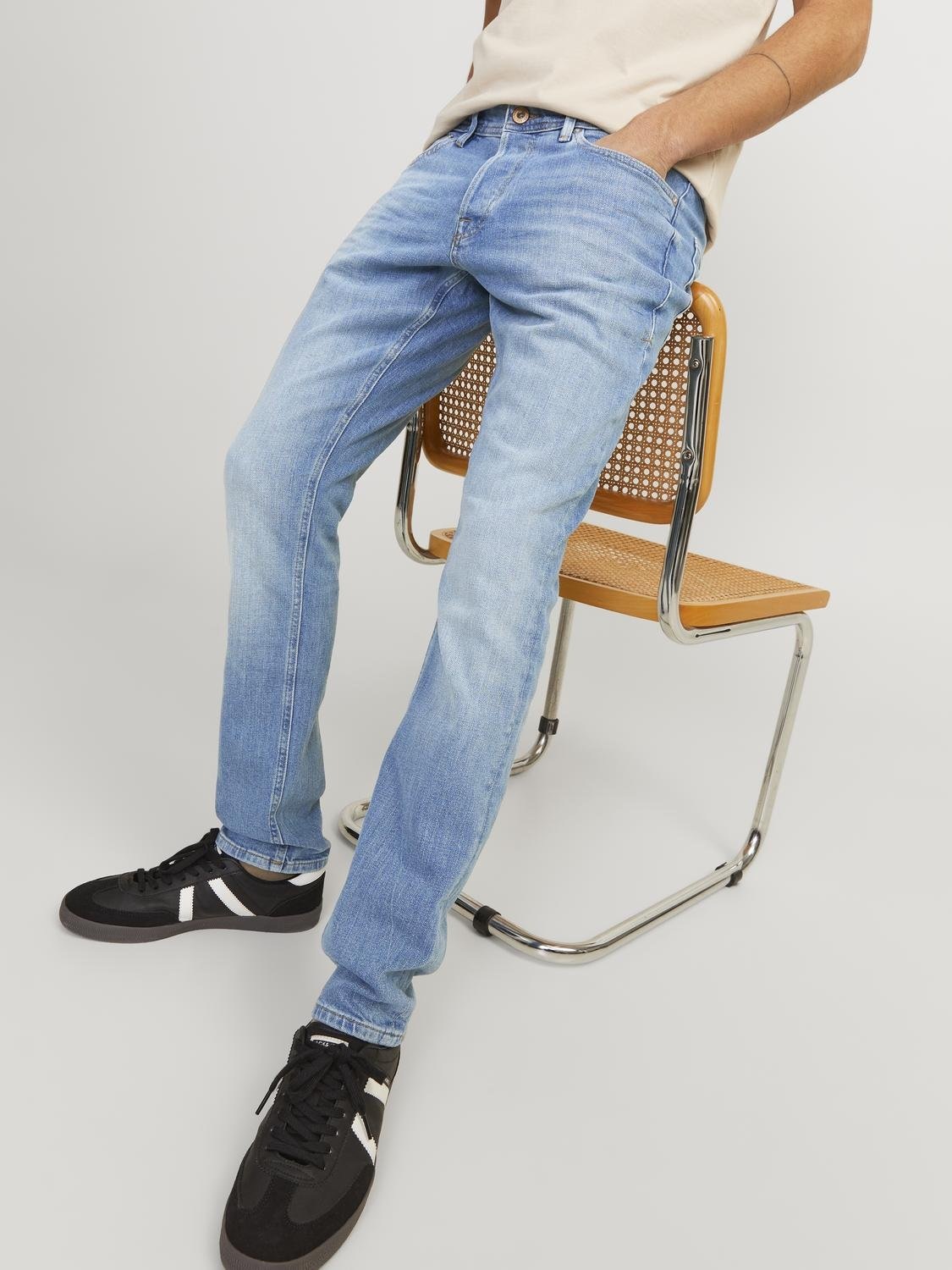 Jack & Jones Slim-fit-Jeans "JJIGLENN JJWARD JJ 322 N" günstig online kaufen