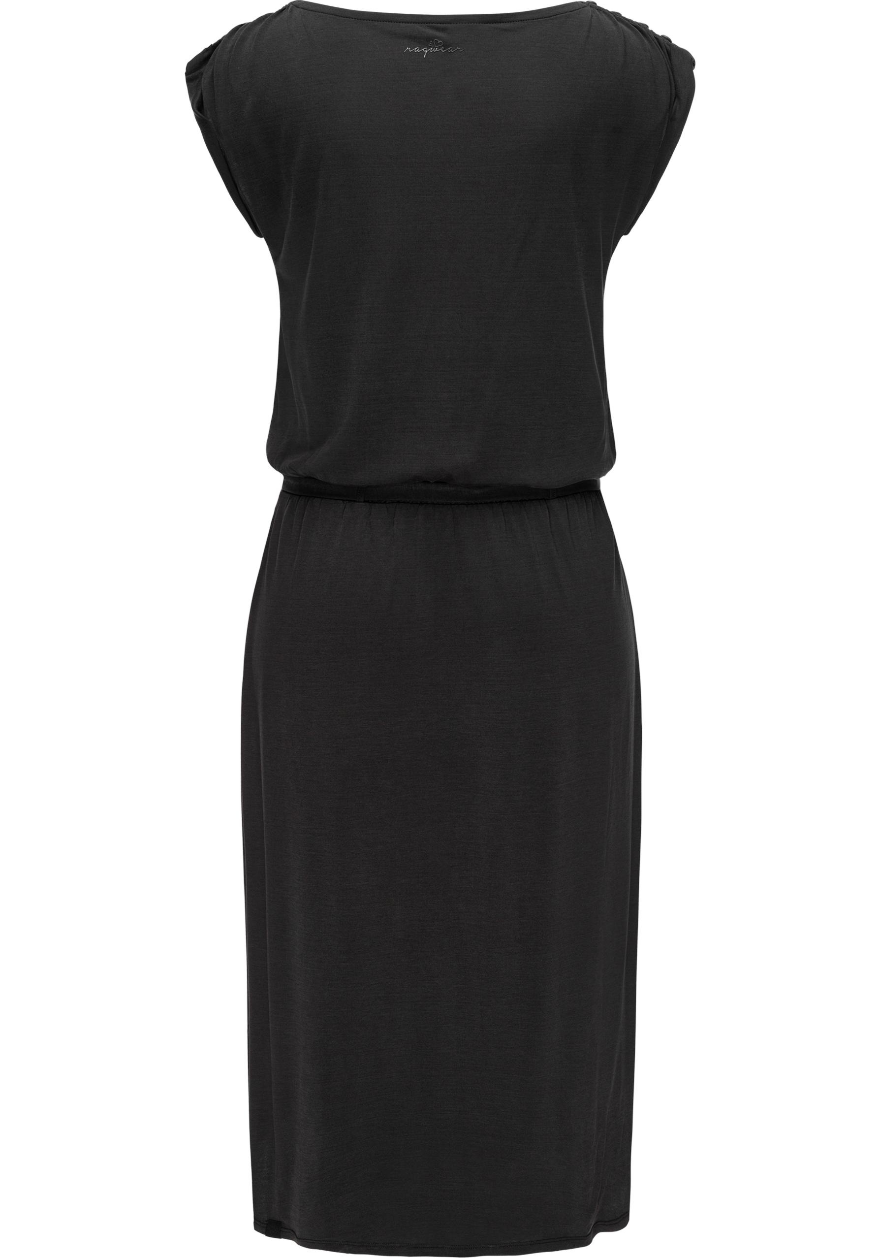 Ragwear Jerseykleid »Ethany«, stylisches, langes Shirtkleid mit Bindegürtel