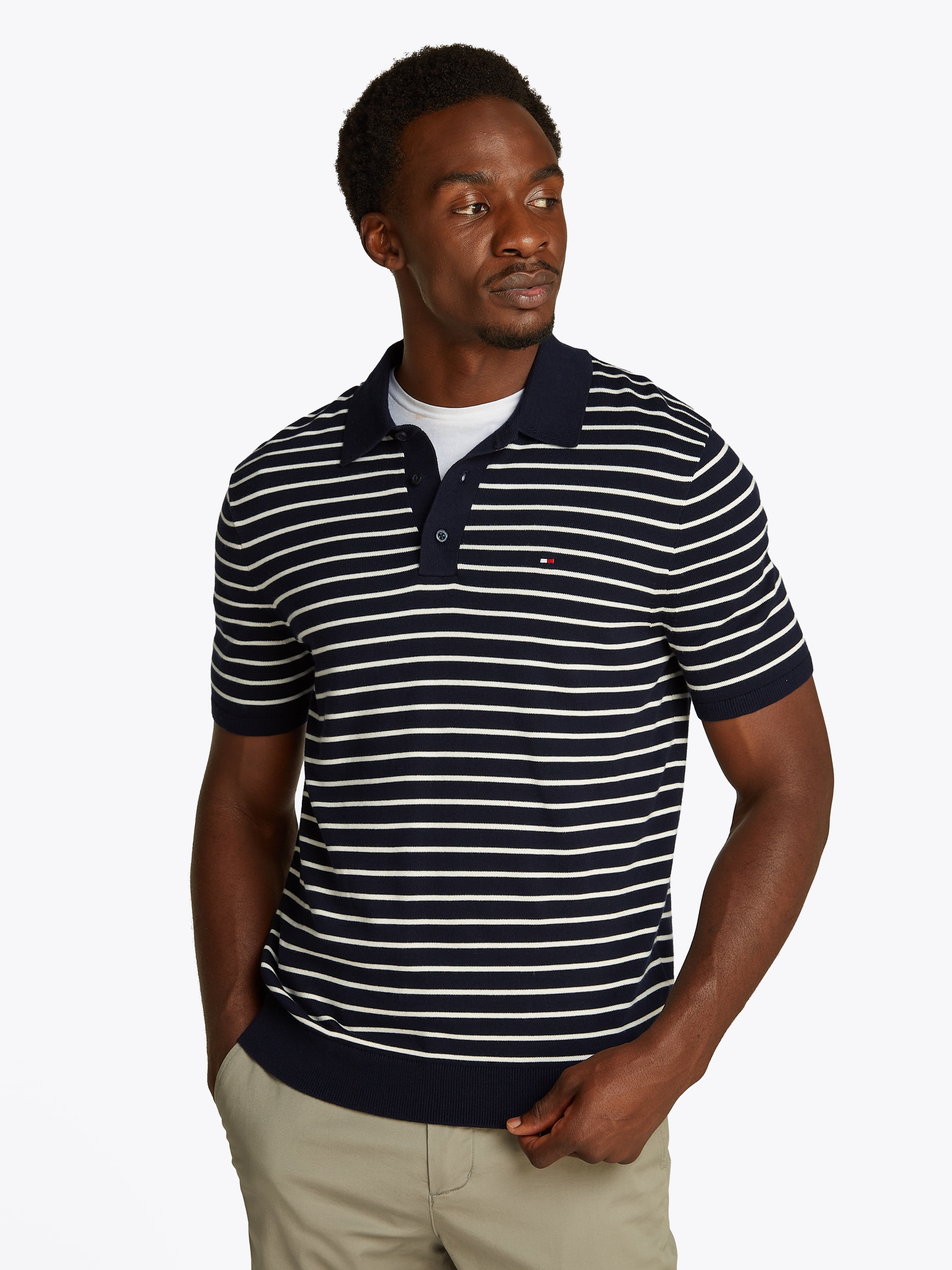 Tommy Hilfiger Poloshirt "ESSENTIAL COTTON KNITTED" günstig online kaufen