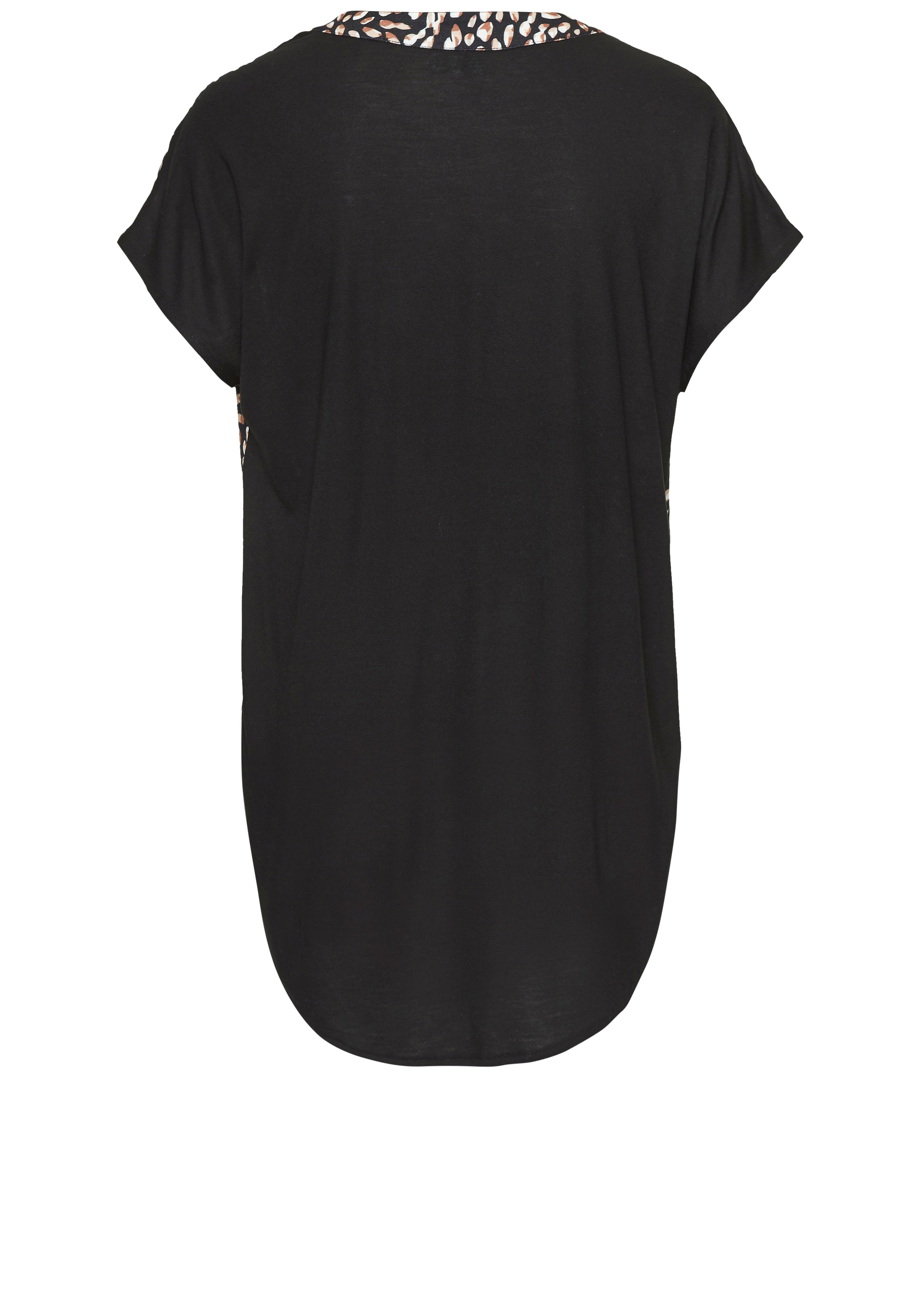 Beachtime Longshirt aus Materialmix