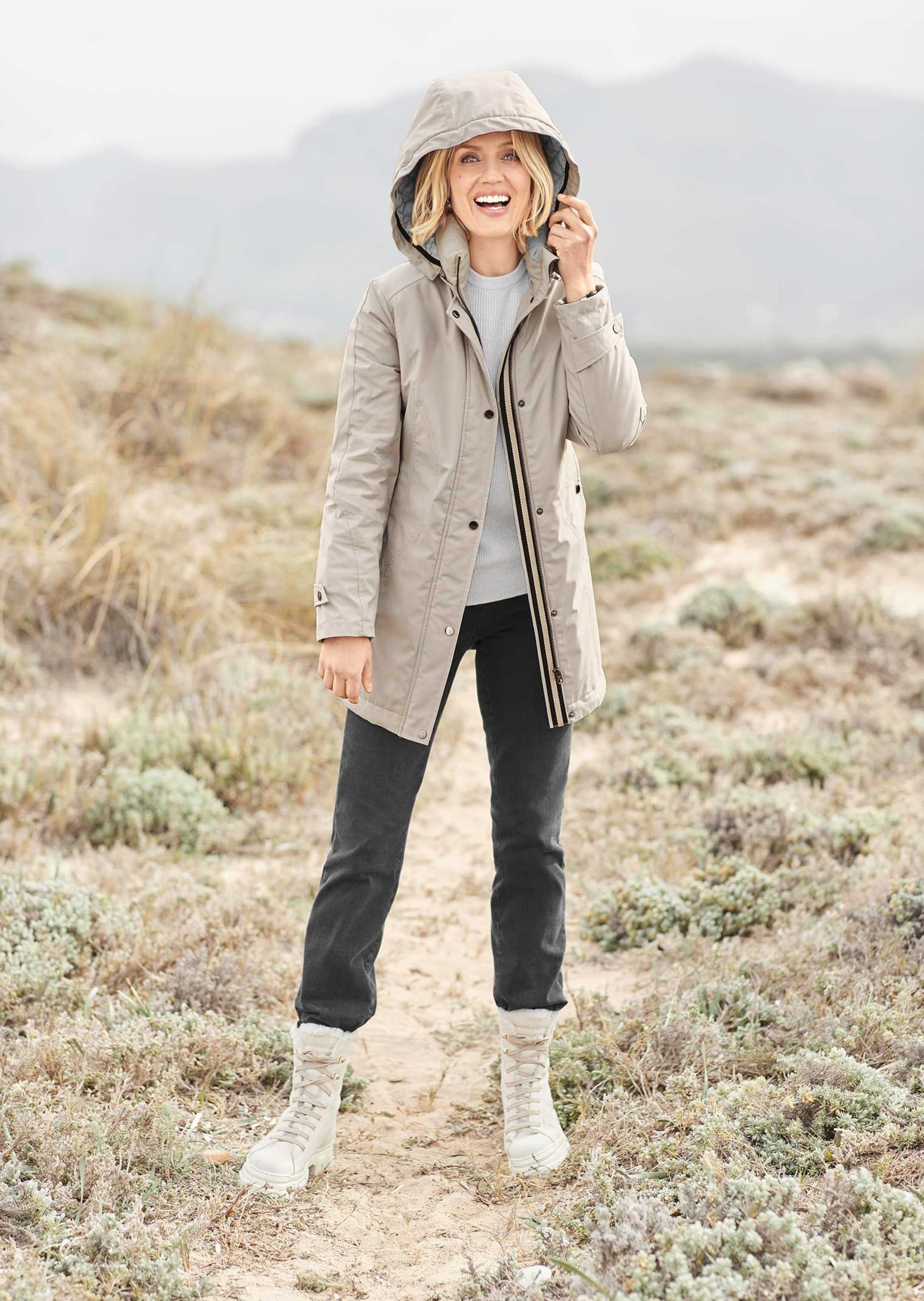 GOLDNER Kurzjacke »Jacke Sportliche Jacke mit vielen Details«