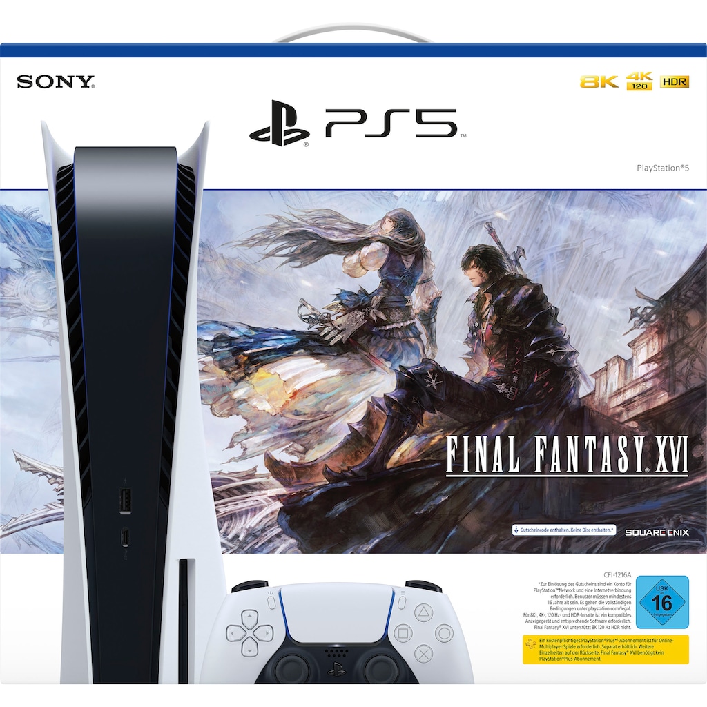 PlayStation 5 Konsolen-Set »Final Fantasy XVI Bundle«