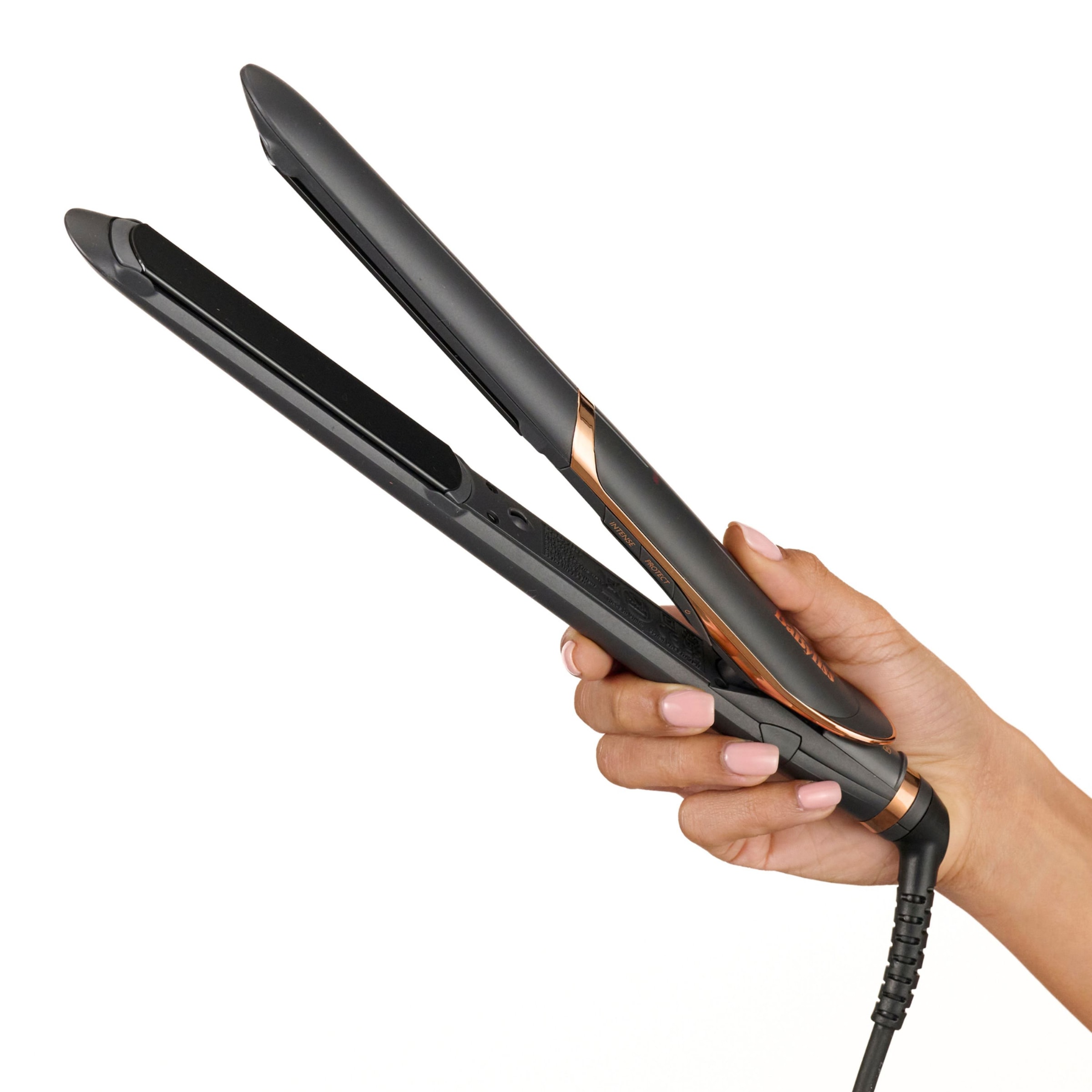 BaByliss Glätteisen »Smooth Pro 235 professionelles Glätteisen, ST394E« Nano-Keramikbeschichtung, 6 Temperaturstufen 140°C - 235°C, Ionen