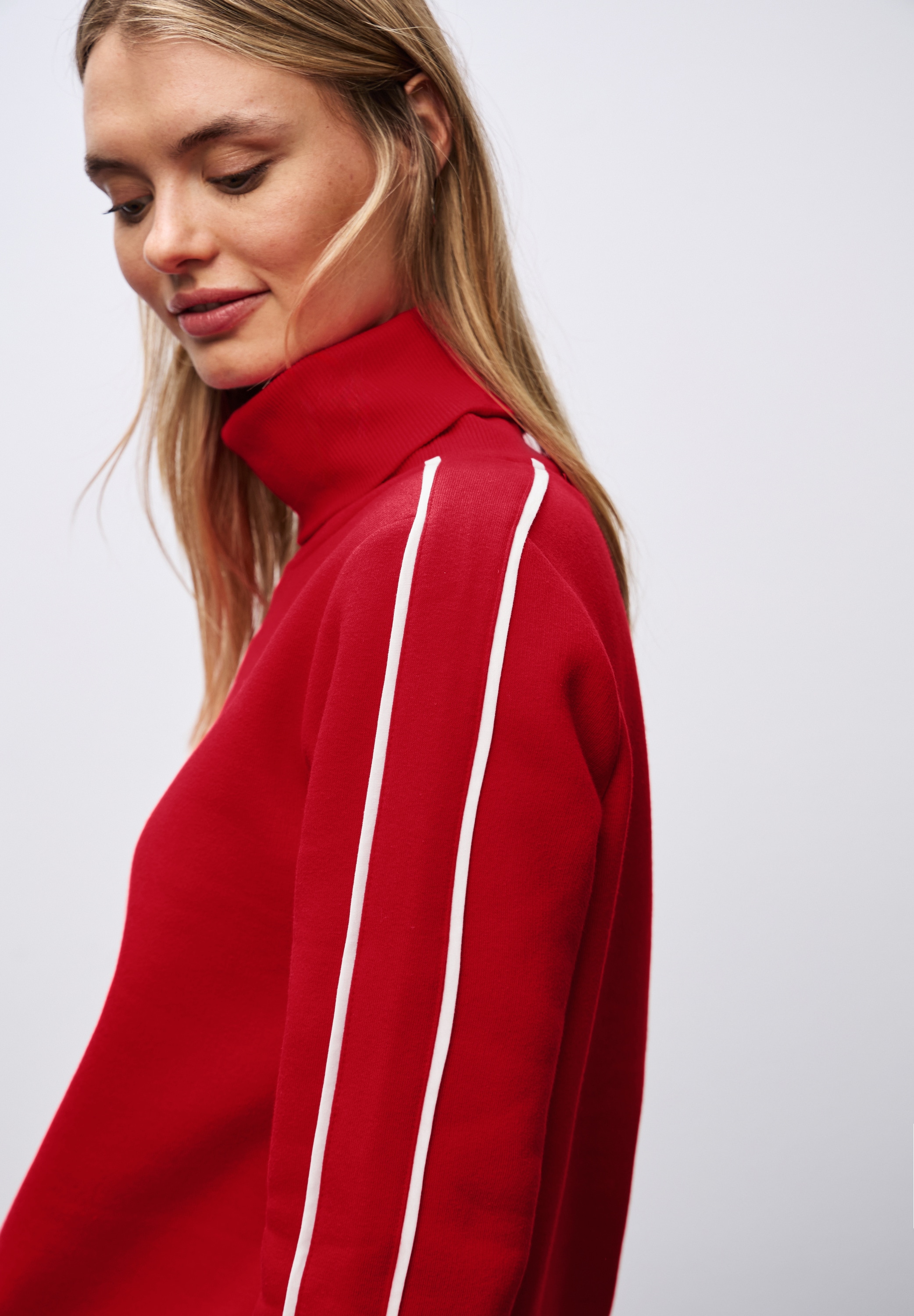 STREET ONE Sweatshirt mit Stehkragen