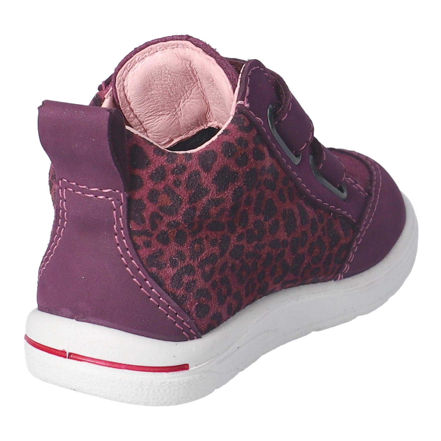 PEPINO by RICOSTA Sneaker »LIA, WMS: mittel«  Klettschuh, Babyschuh mit Kontrastbesatz, Größenschablone zum Download
