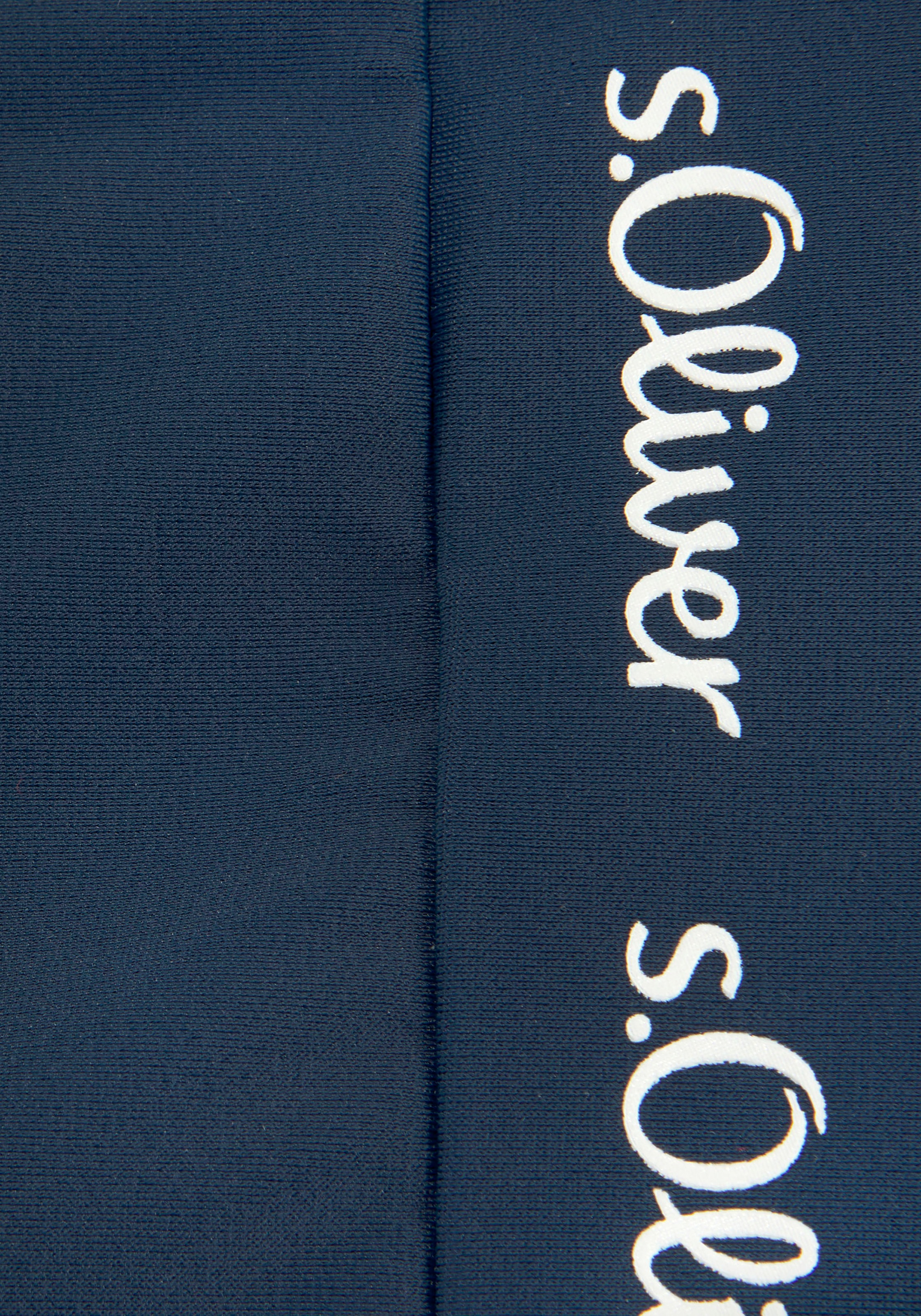 Thumbnail - s.Oliver Boxer-Badehose mit Markenschriftzügen