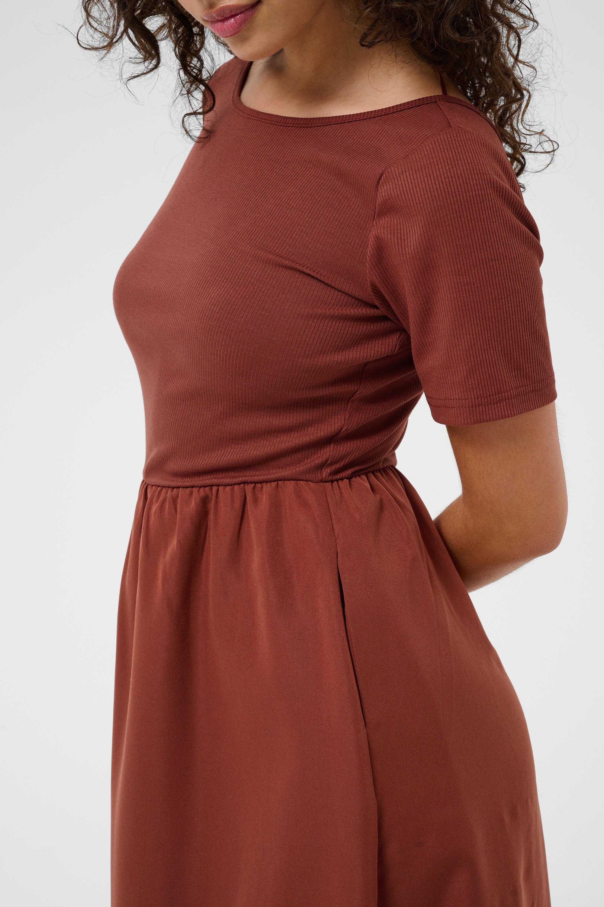 KAFFE Midikleid »Damen Kleid KAkirsten«