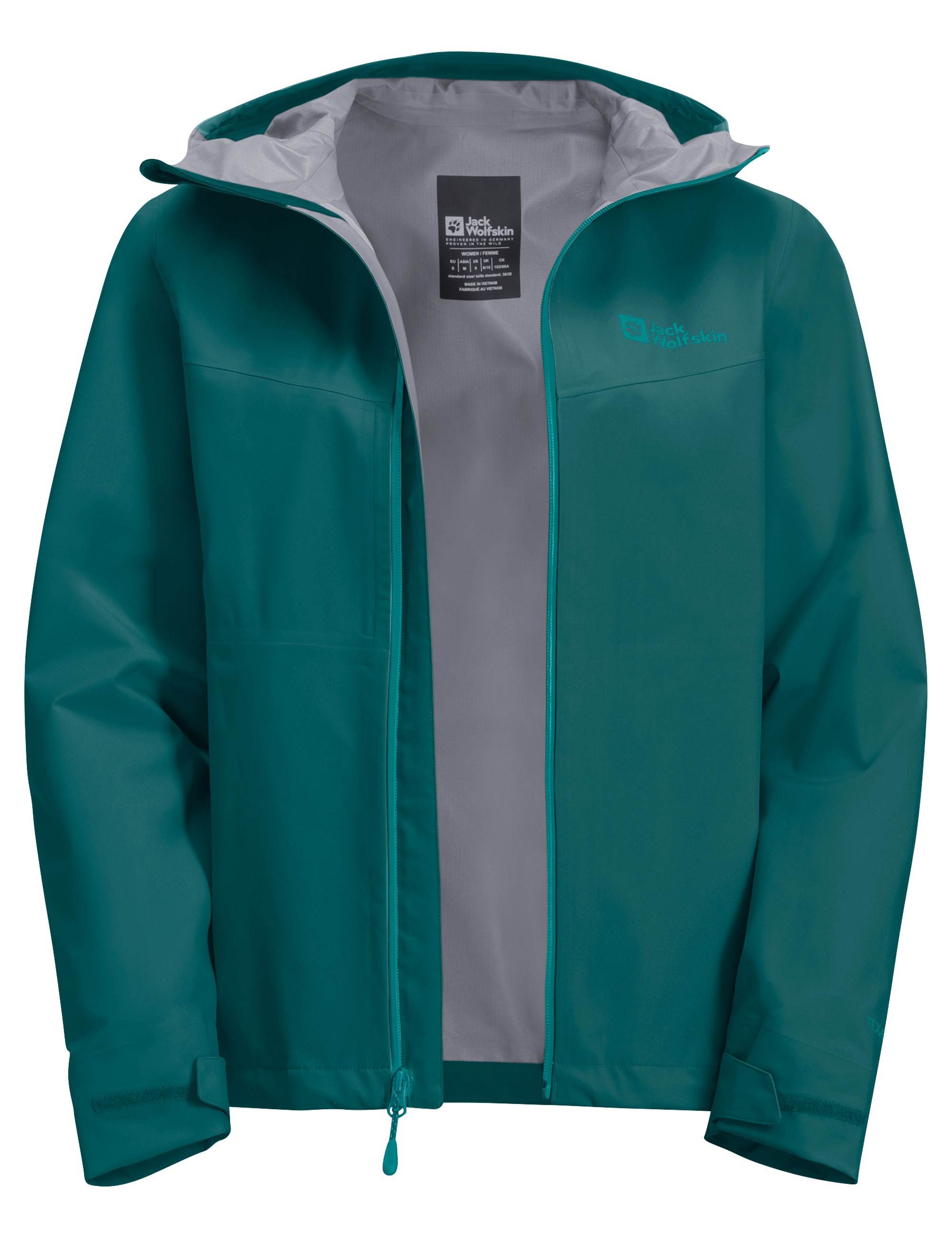 Jack Wolfskin Funktionsjacke »HIGHEST PEAK 3L JKT W«, mit Kapuze