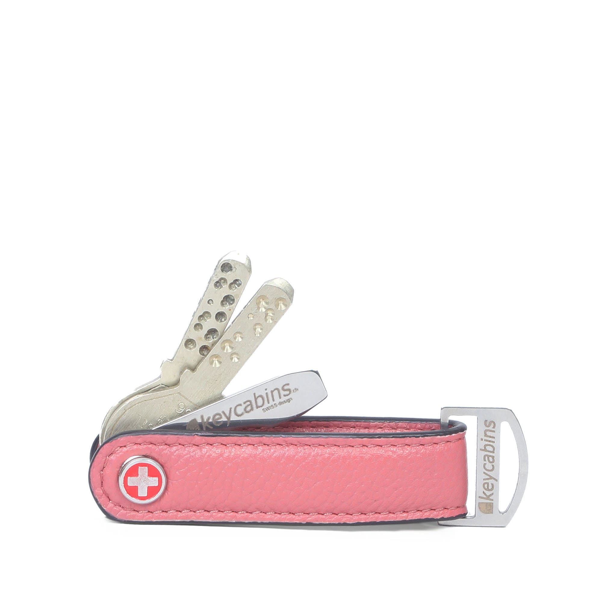 keycabins Schlüsselanhänger »Loop-leather S4«, SWISS Design