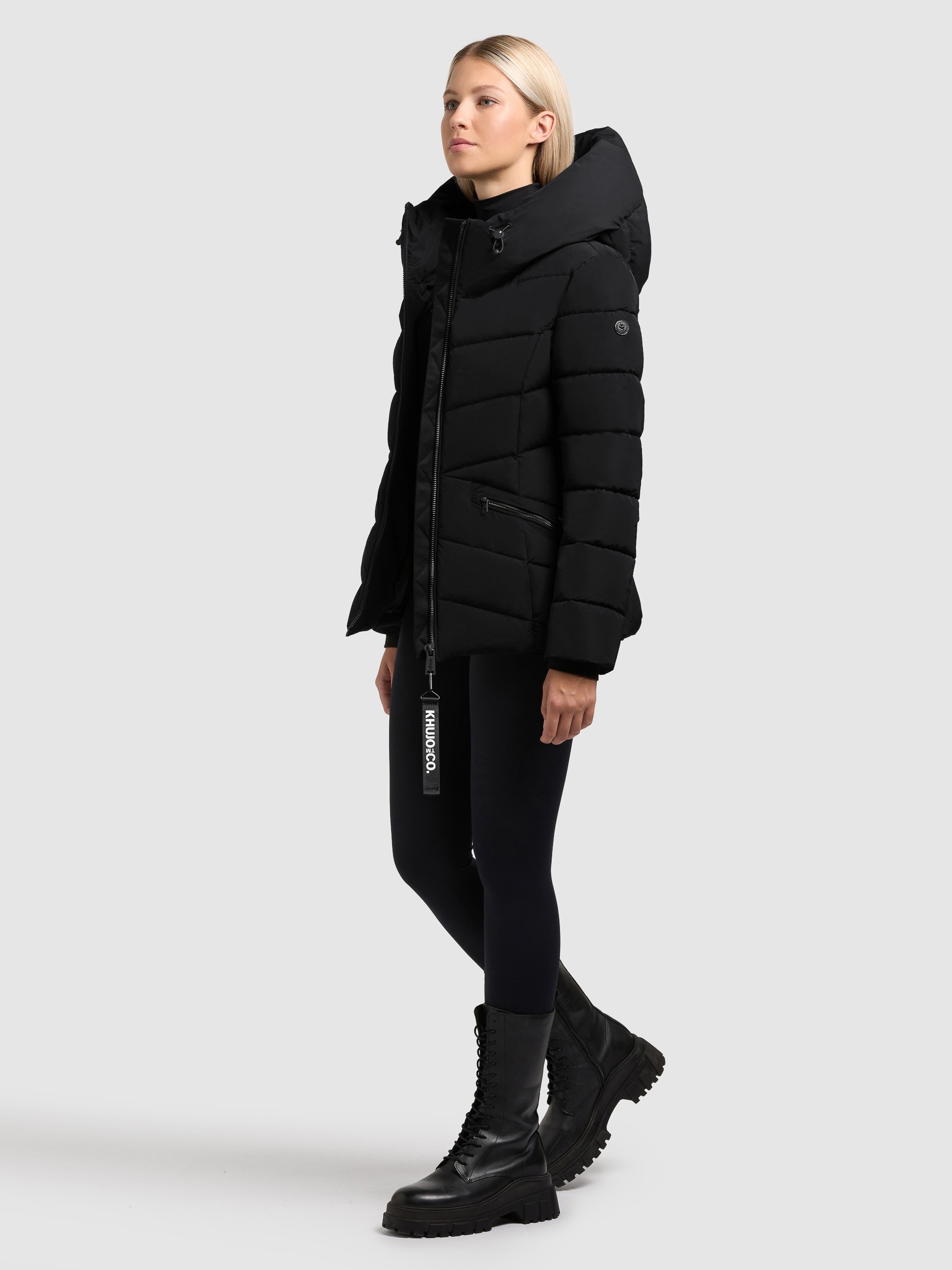 Thumbnail - khujo Steppjacke "HERSCH 2IN1 (EINSATZ HERAUSNEHMBAR)" mit Kapuze