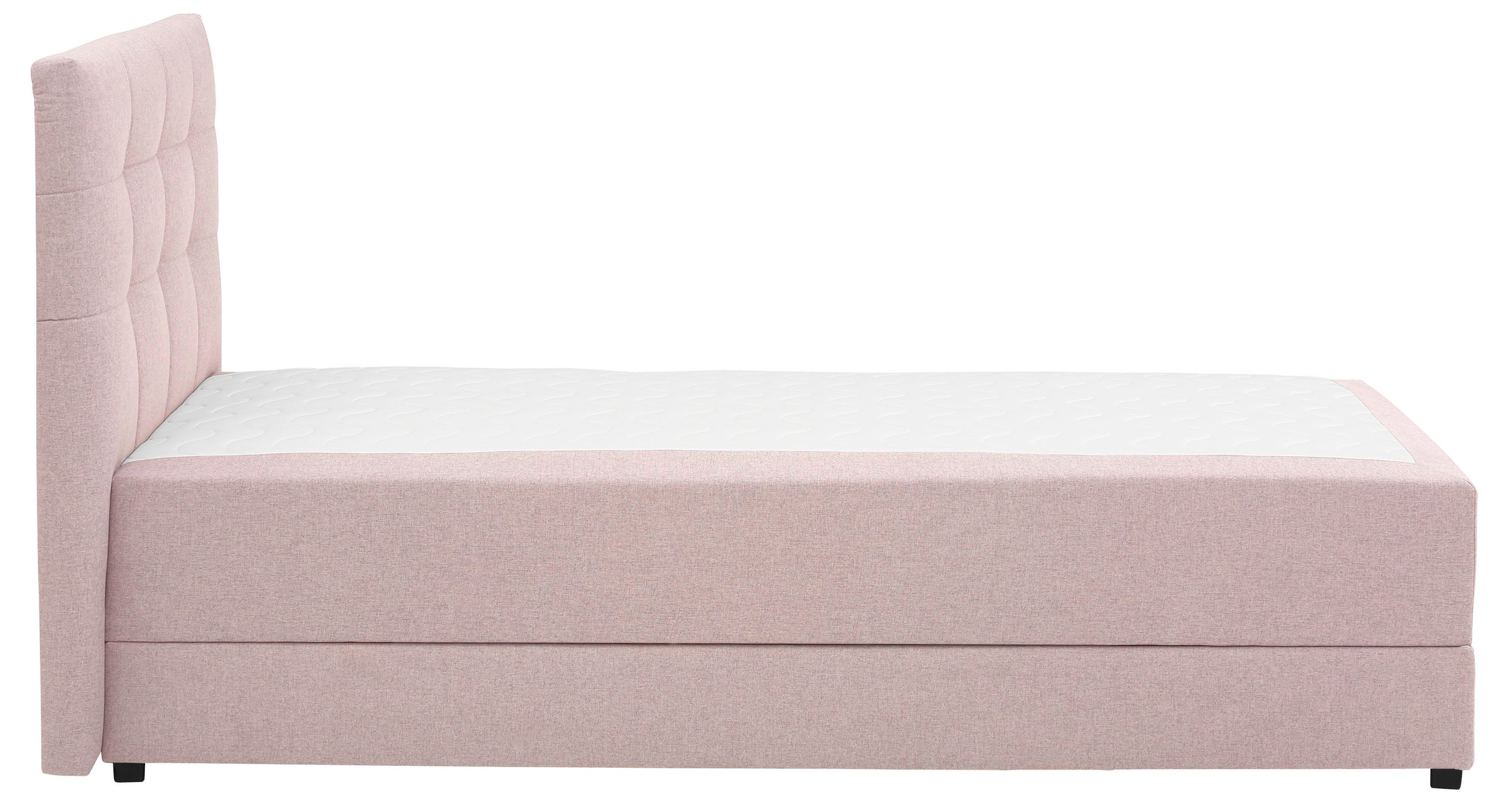Lüttenhütt Boxbett »Mieke«, incl. Bettkasten und Topper, Bezug imprägniert, 2 Breiten