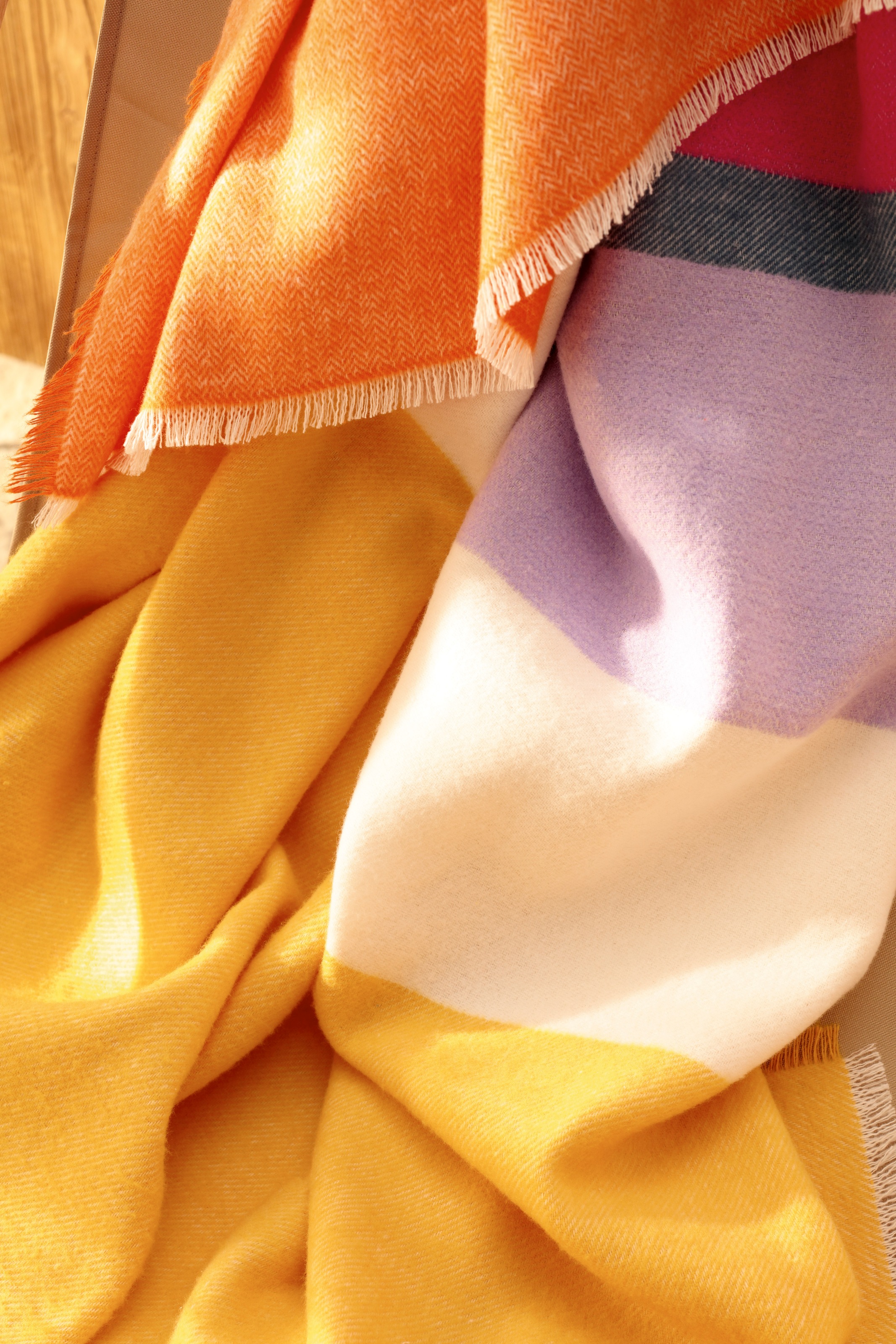 Thumbnail - Biederlack Plaid "Plaid Summer" sommerliches Plaid mit Fransen