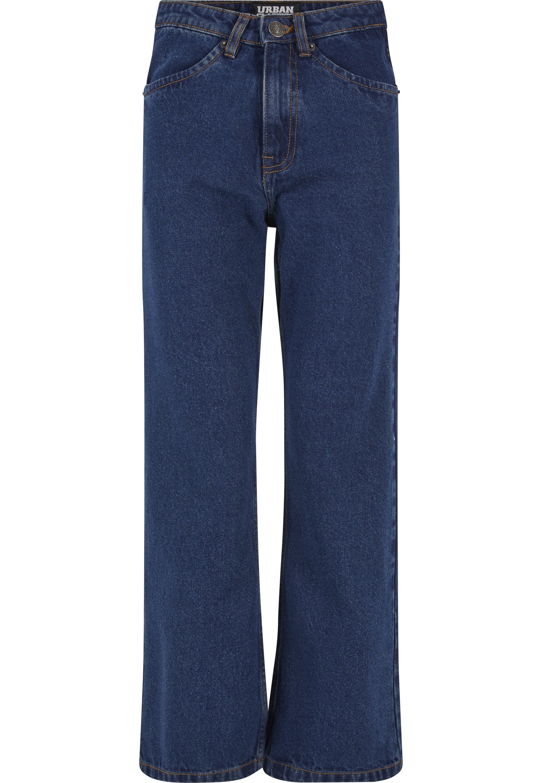 URBAN CLASSICS Bequeme Jeans "Urban Classics Damen Ladies Cropped Straight Leg Denim Pants"