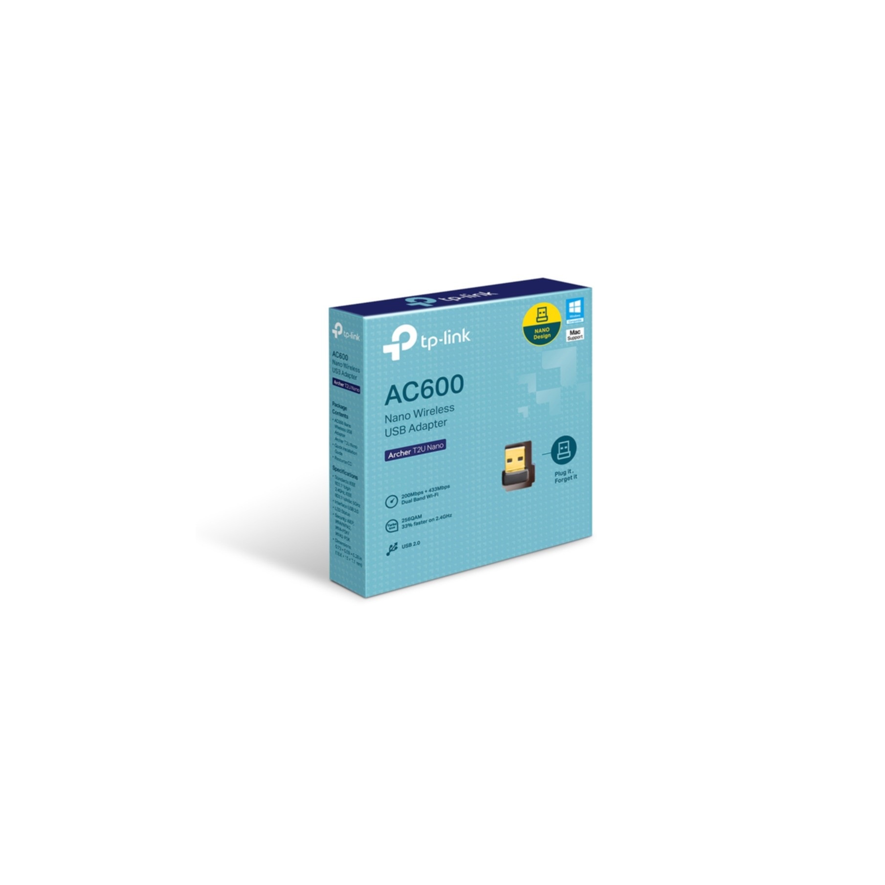 TP-Link Reichweitenverstärker »AC600-WLAN-Nano-USB-Adapter«