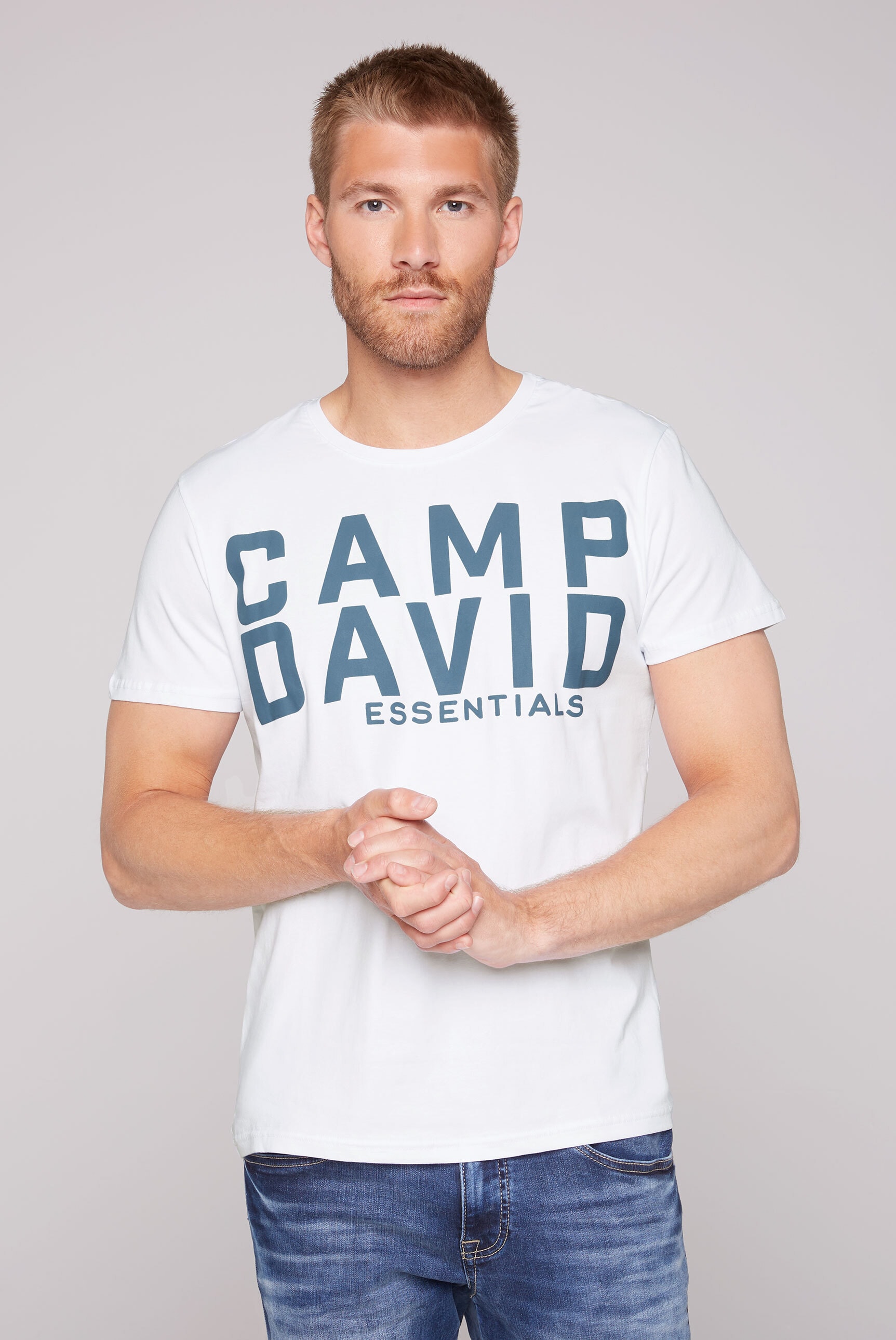 CAMP DAVID Rundhalsshirt, aus Baumwolle ▷ kaufen | BAUR