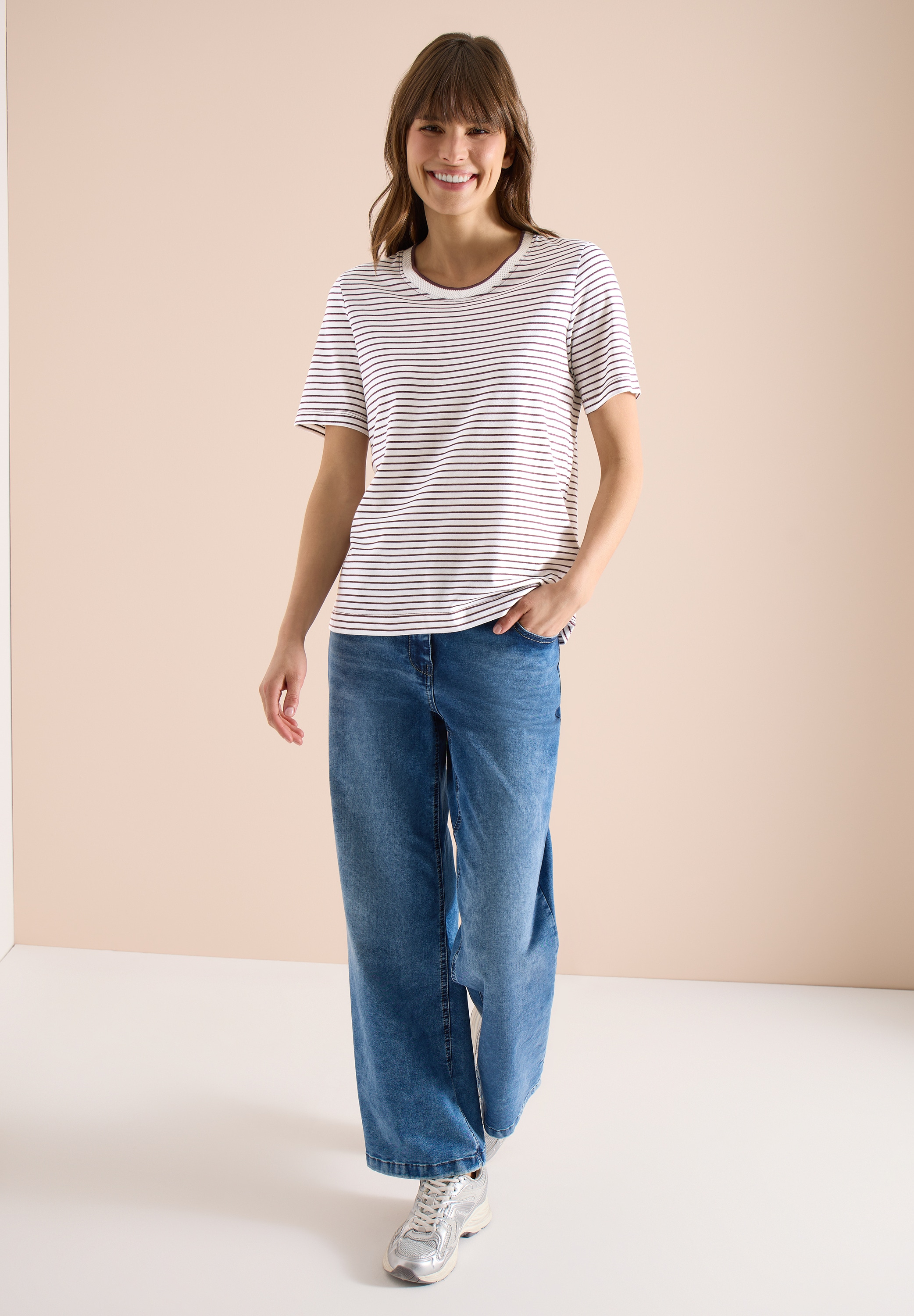 Cecil Rundhalsshirt Jersey