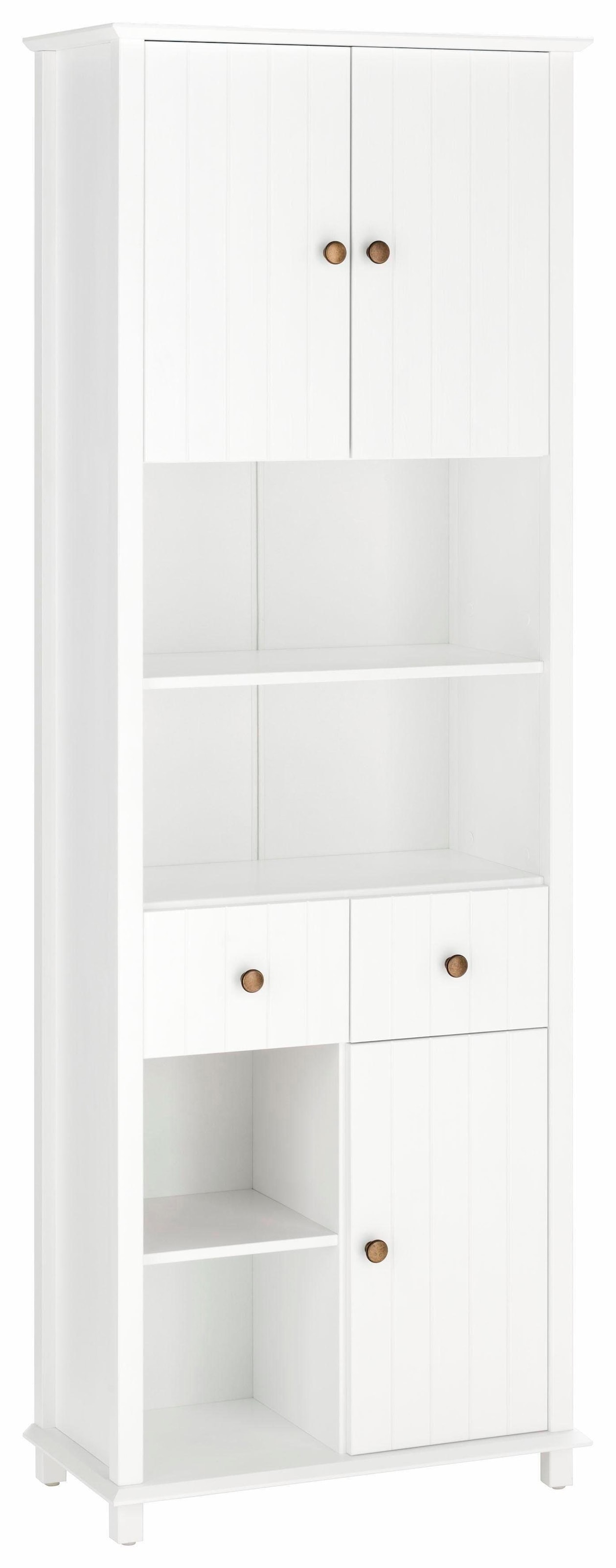 Home affaire Hochschrank "Vili", Breite 60 cm, 2 Schubkästen, 3 Türen günstig online kaufen