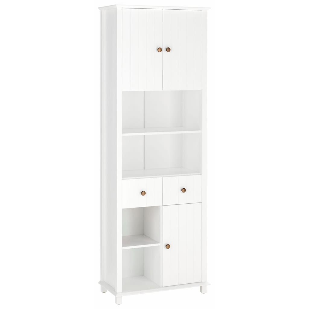 Home affaire Hochschrank »Vili«, Breite 60 cm, 2 Schubkästen, 3 Türen