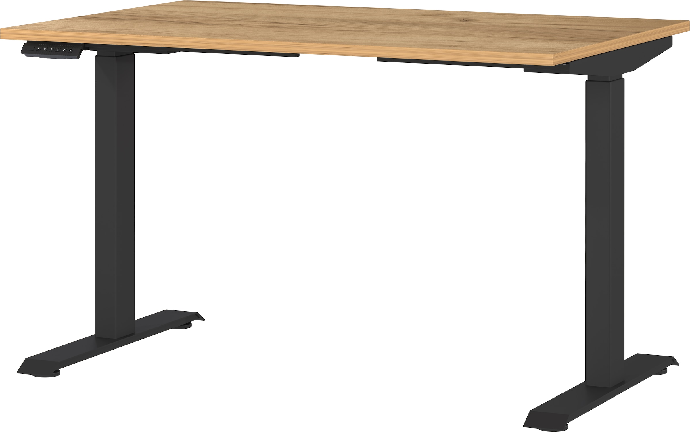 GERMANIA Schreibtisch »Jet, elektrisch höhenverstellbar«, moderne Farbvariationen, Breite 120/140/160/180 cm, Made in Germany