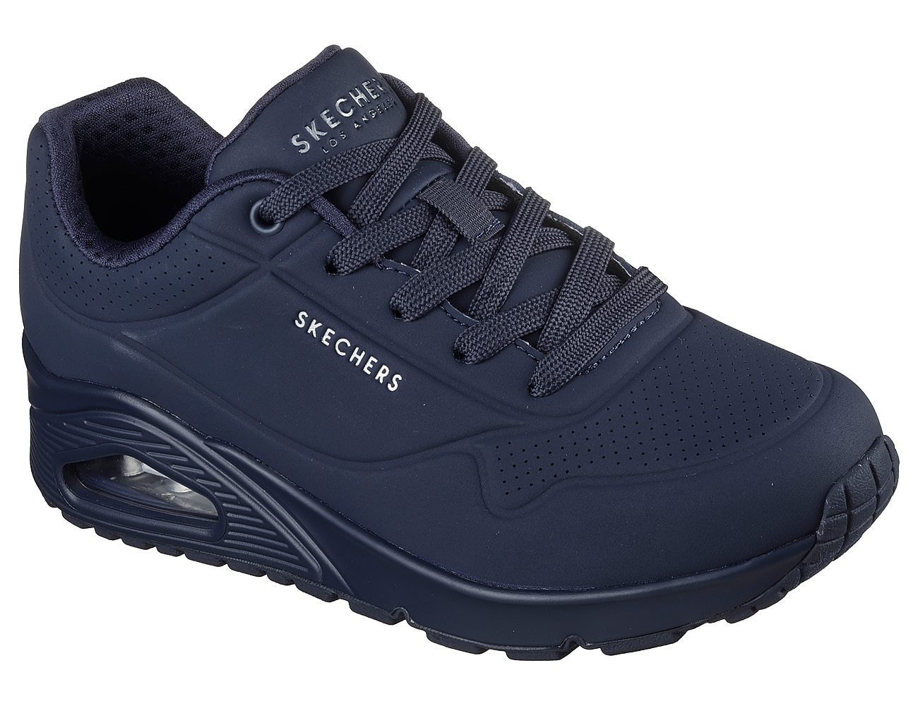 Skechers Wedgesneaker "UNO STAND ON AIR", Freizeitschuh, Halbschuh, Schnürs günstig online kaufen