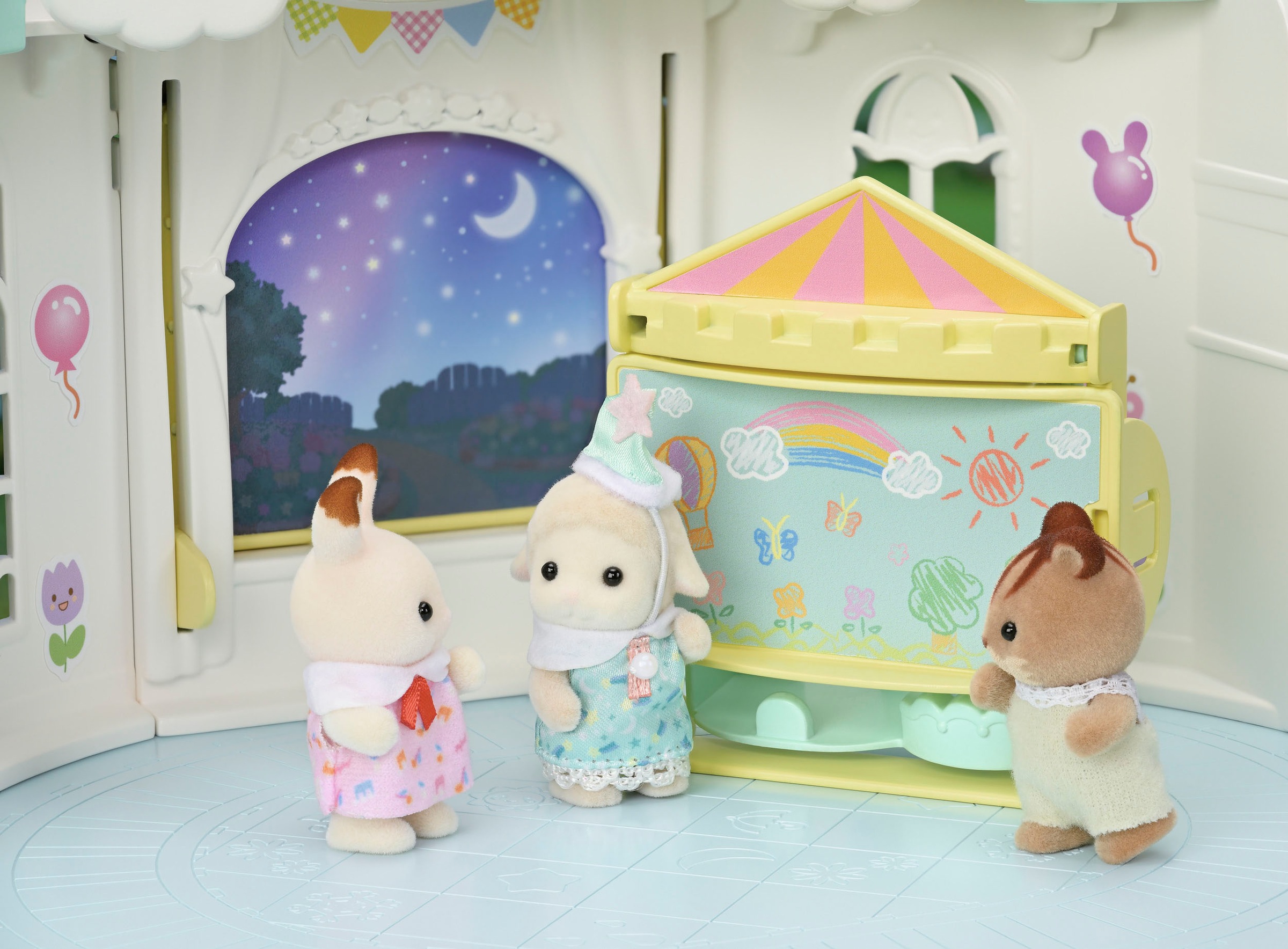 Sylvanian Families Spielwelt »Erlebniskindergarten - Sonnenschloss (5743)«