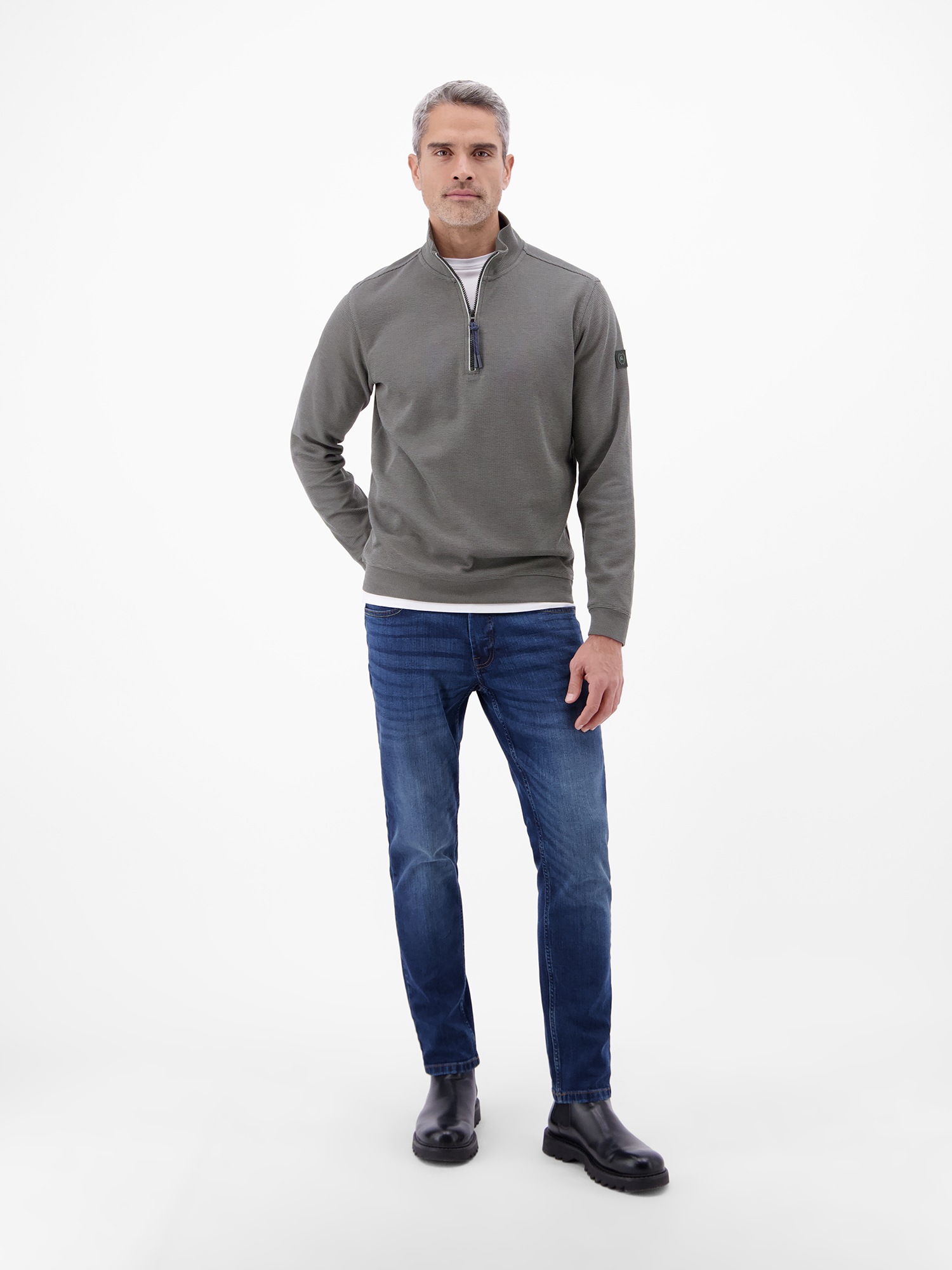 LERROS Troyer Sweatshirt Basalt Grey Size L 3