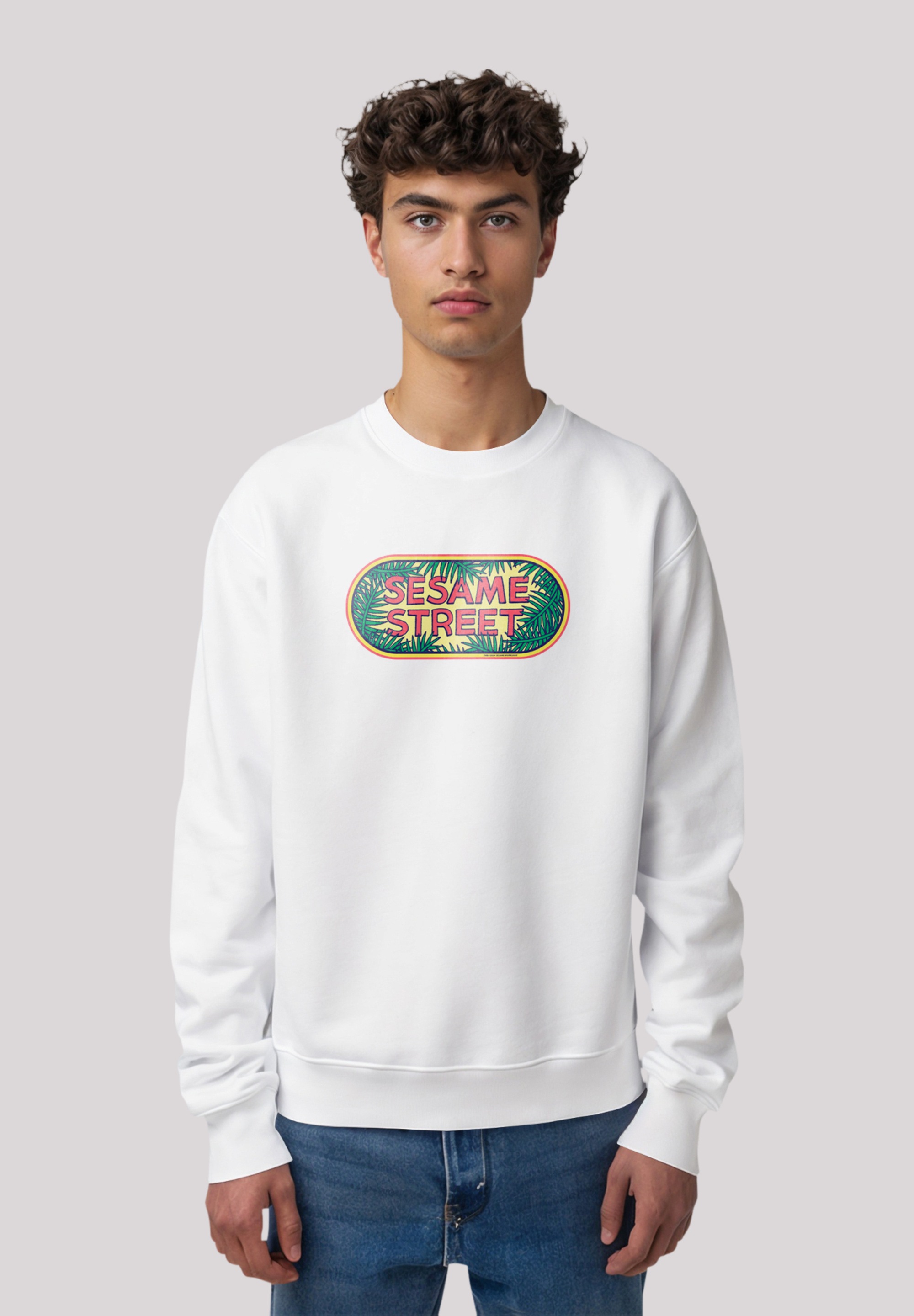 F4NT4STIC Sweatshirt "Sesamstraße Jungle Logo", Premium Qualität,Nostalgie, günstig online kaufen