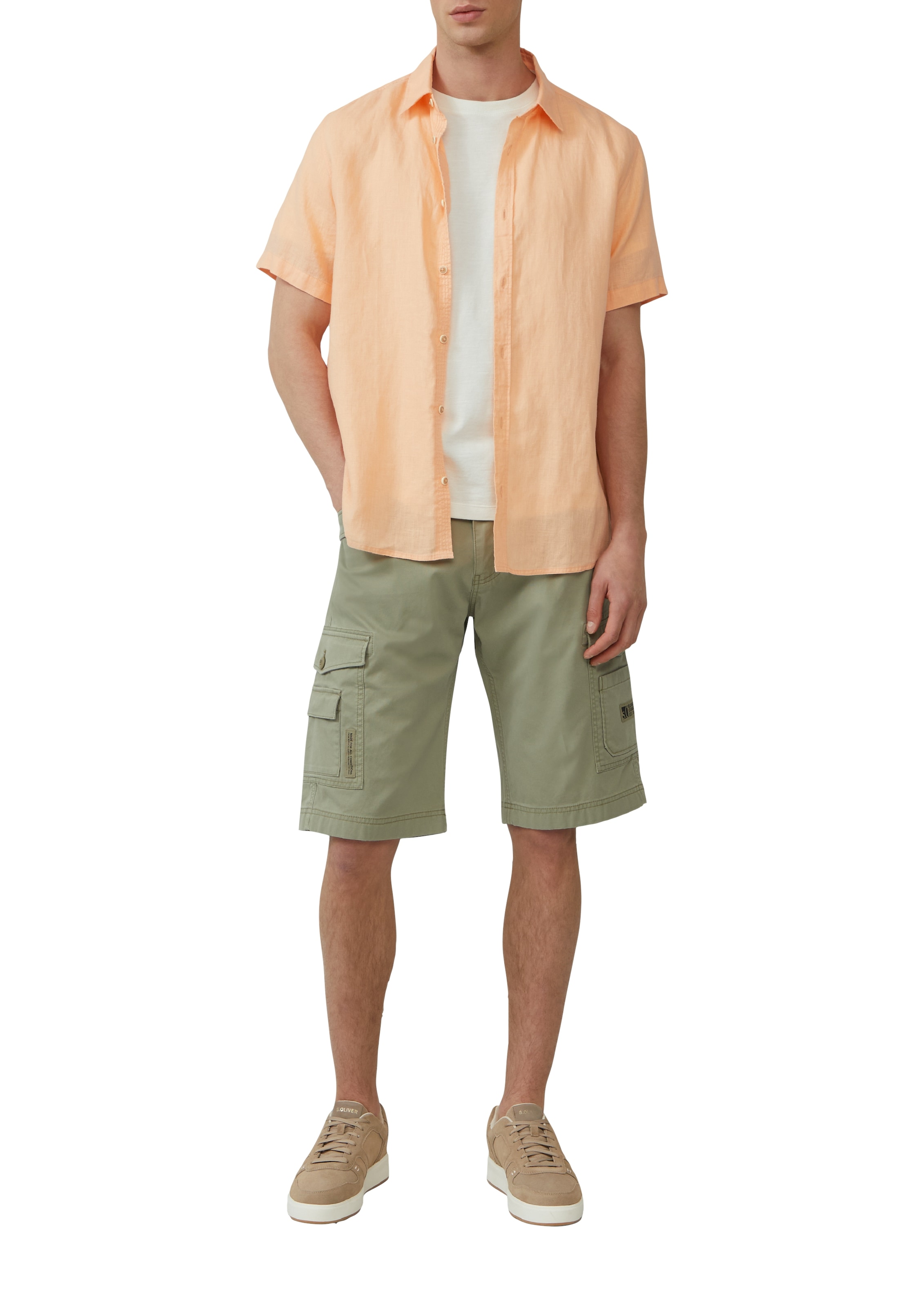 s.Oliver Cargobermudas, mit Cargo Taschen