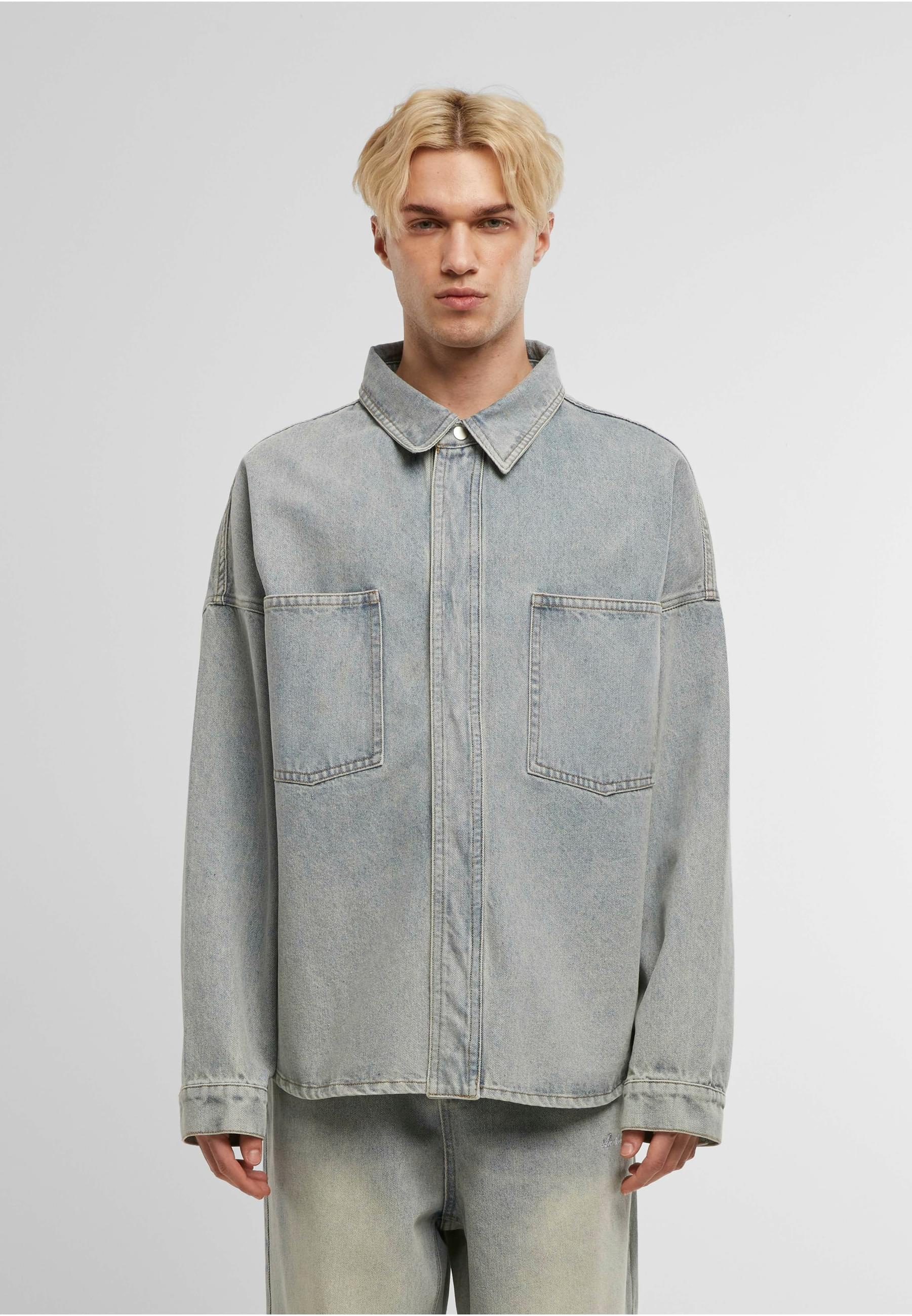 Another Cotton Lab Langarmhemd »Another Cotton Lab Oversized Jeans Over Shirt«
