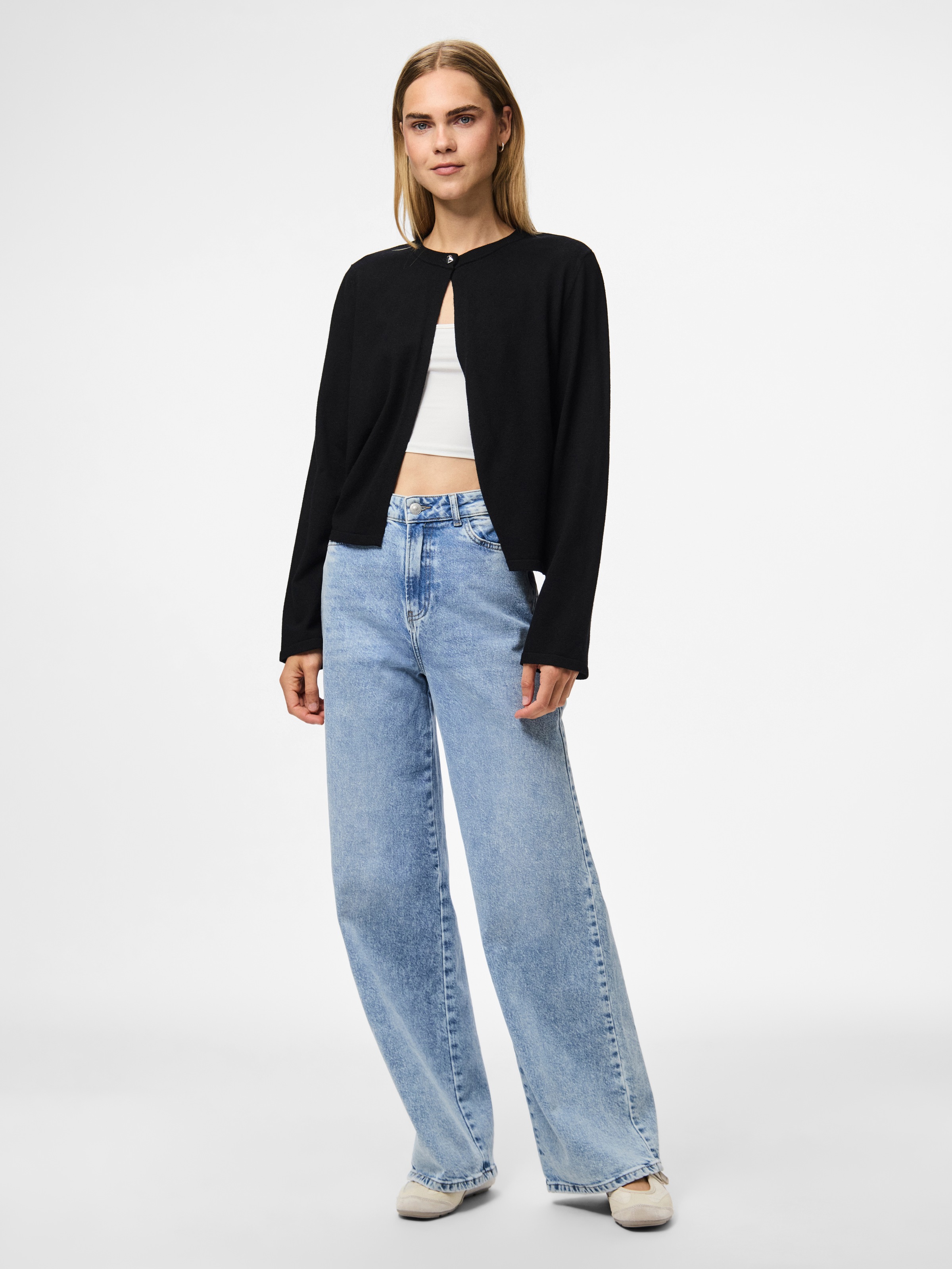 Thumbnail - pieces Strickjacke "PCORINA LS O-NECK KNIT CARDIGAN PWP BC"