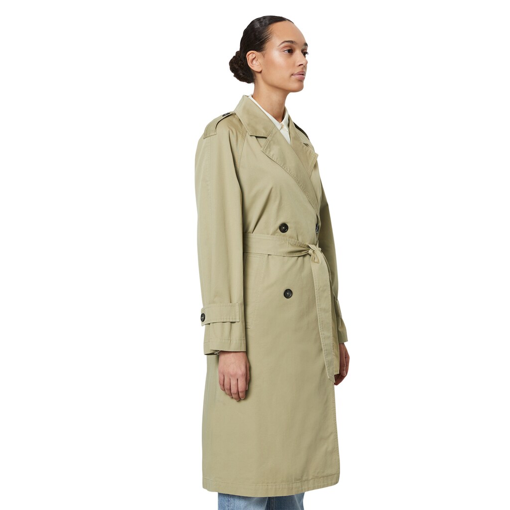 Marc O'Polo Trenchcoat »aus Bio-Baumwoll-Twill«