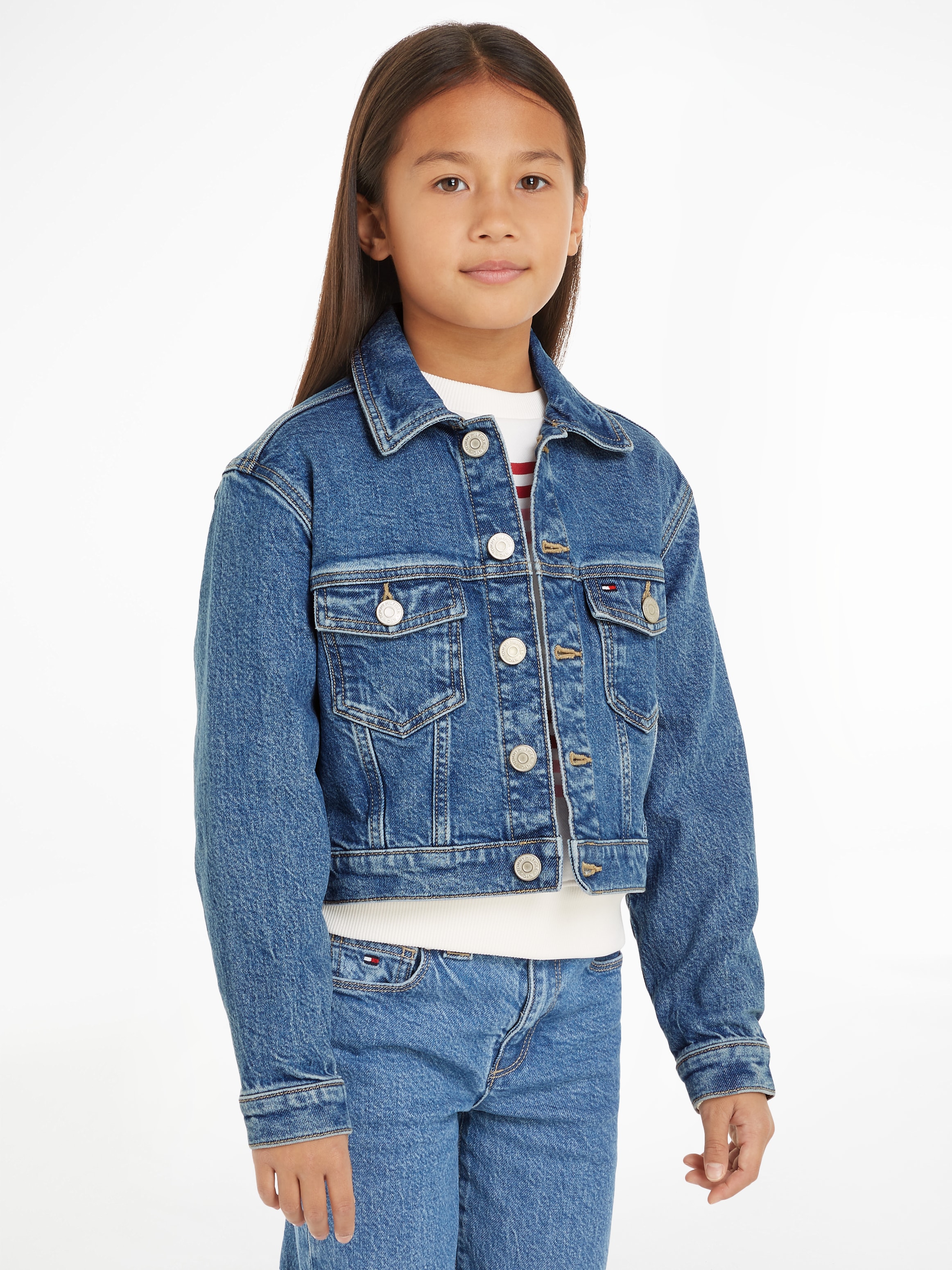 TOMMY HILFIGER Jeansjacke »DENIM TRUCKER JACKET COMFO...